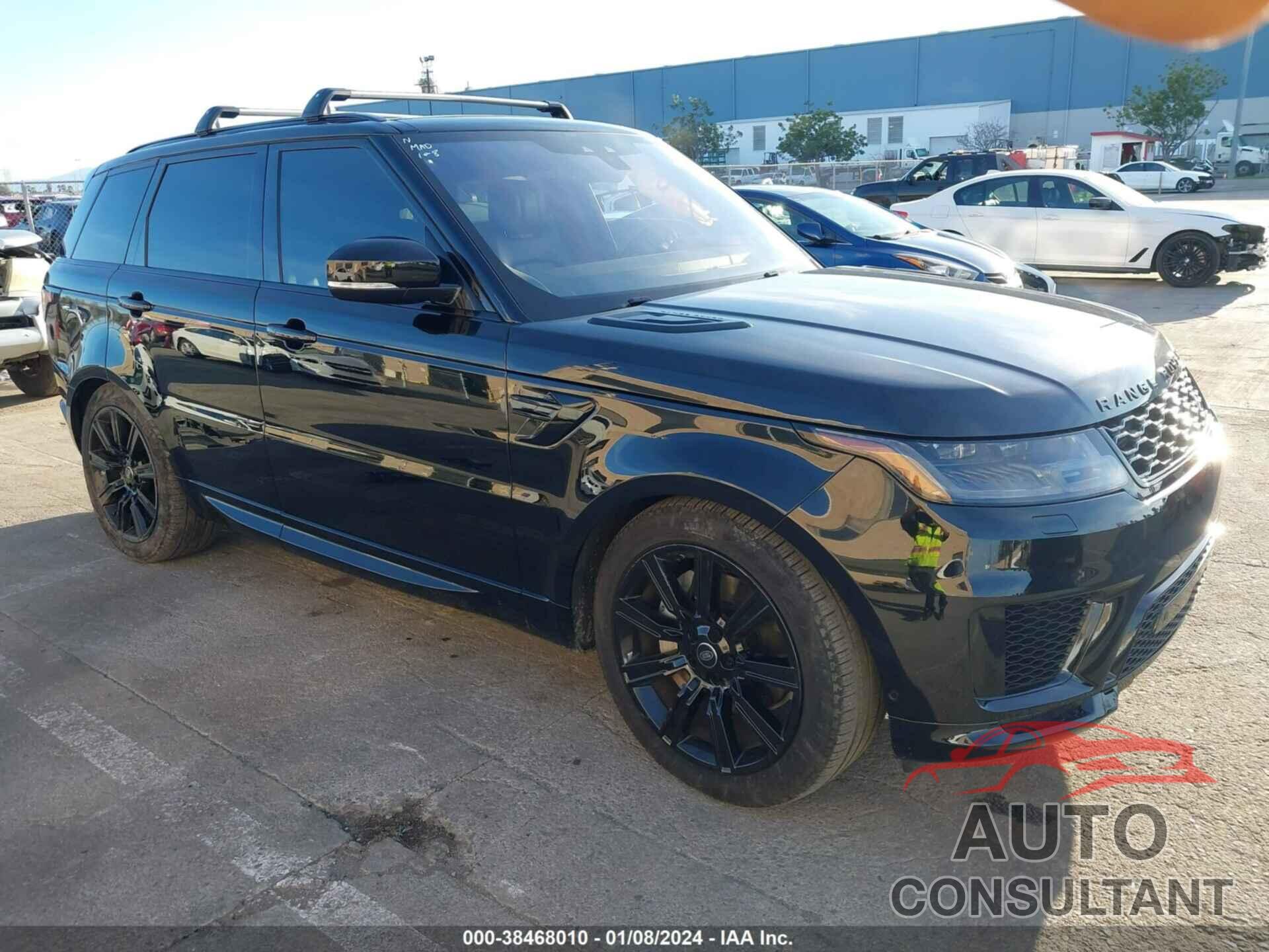 LAND ROVER RANGE ROVER SPORT 2020 - SALWR2SU1LA877485