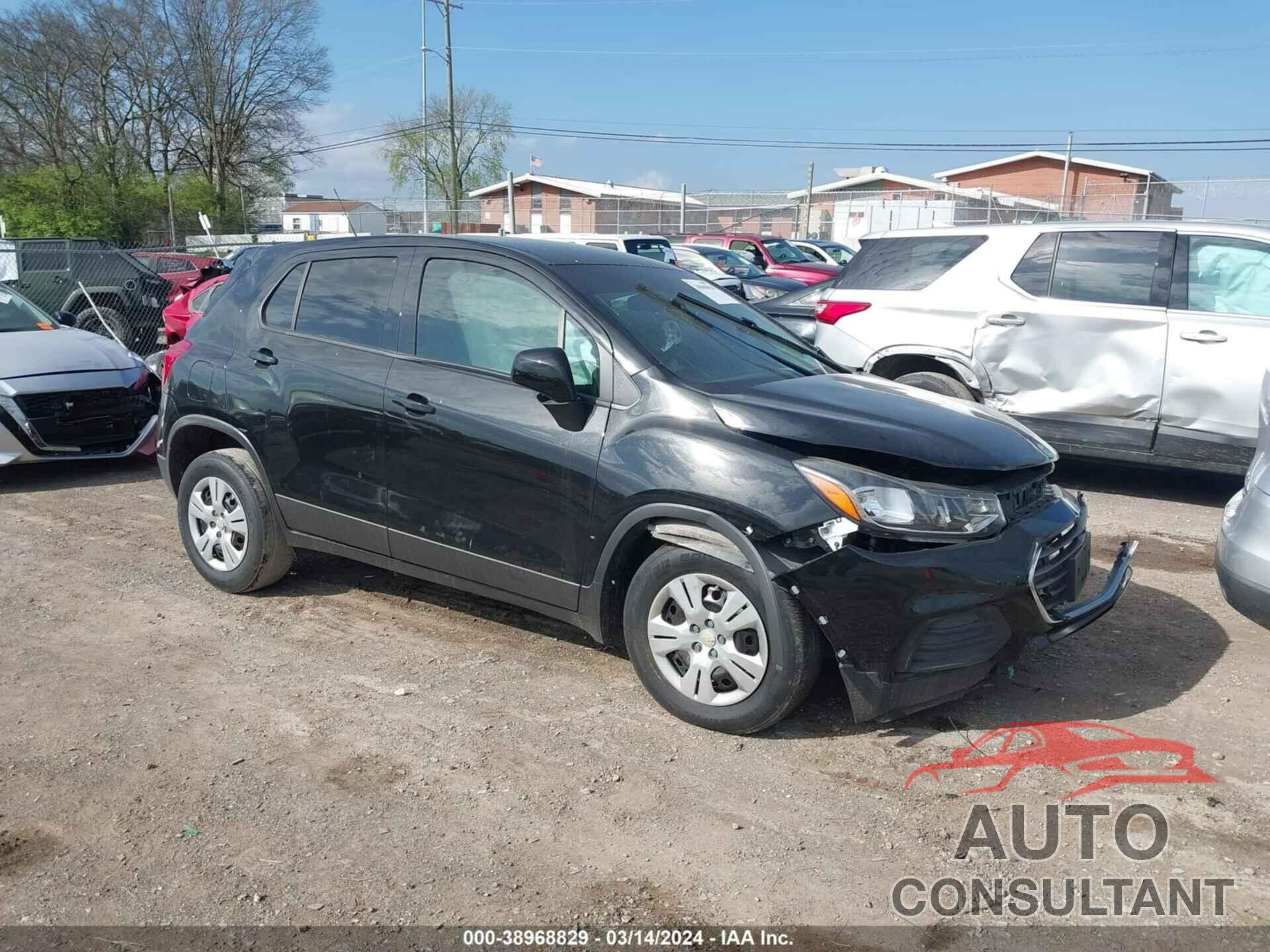 CHEVROLET TRAX 2019 - 3GNCJKSB2KL161516