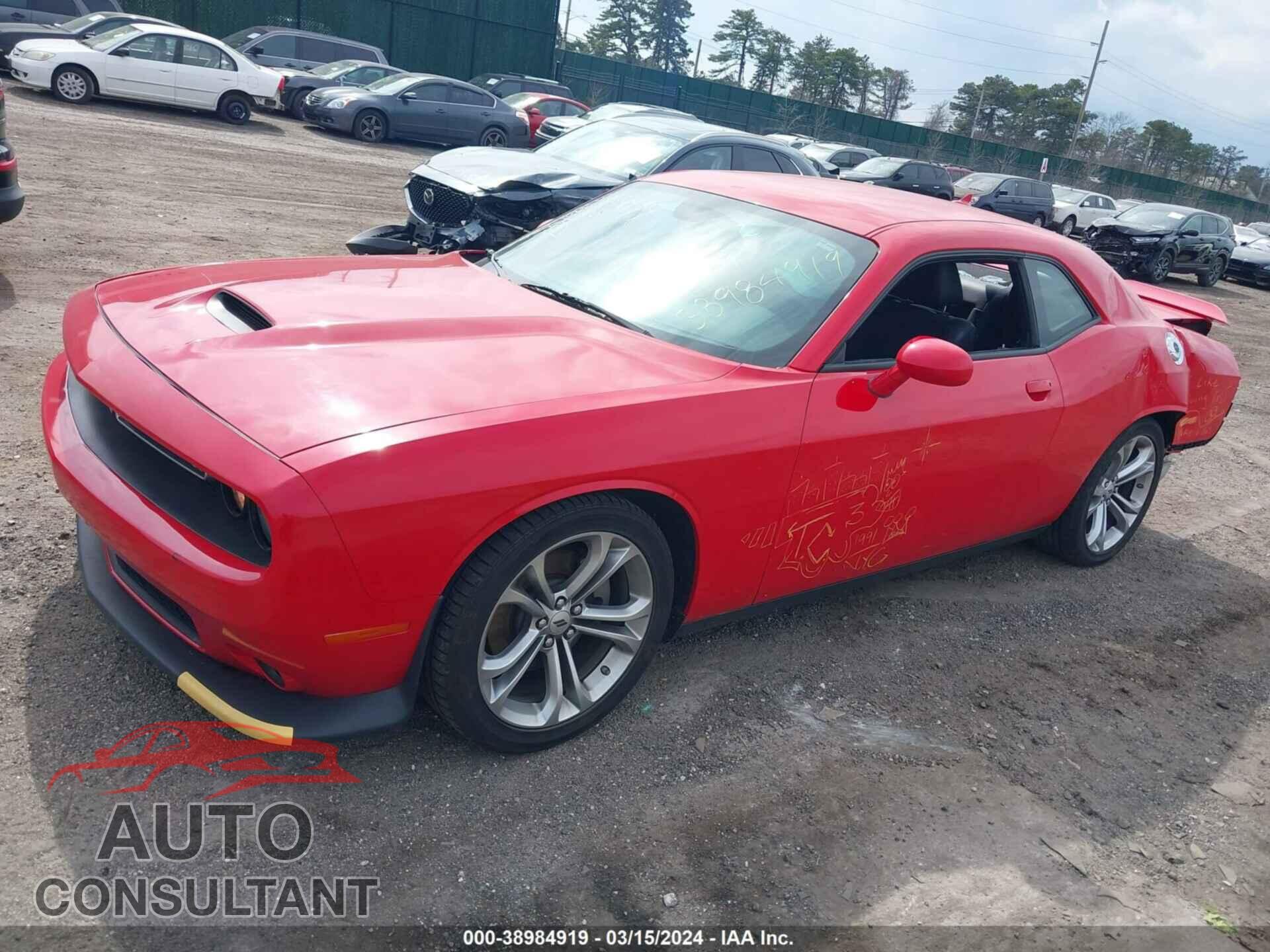 DODGE CHALLENGER 2022 - 2C3CDZJG3NH238711