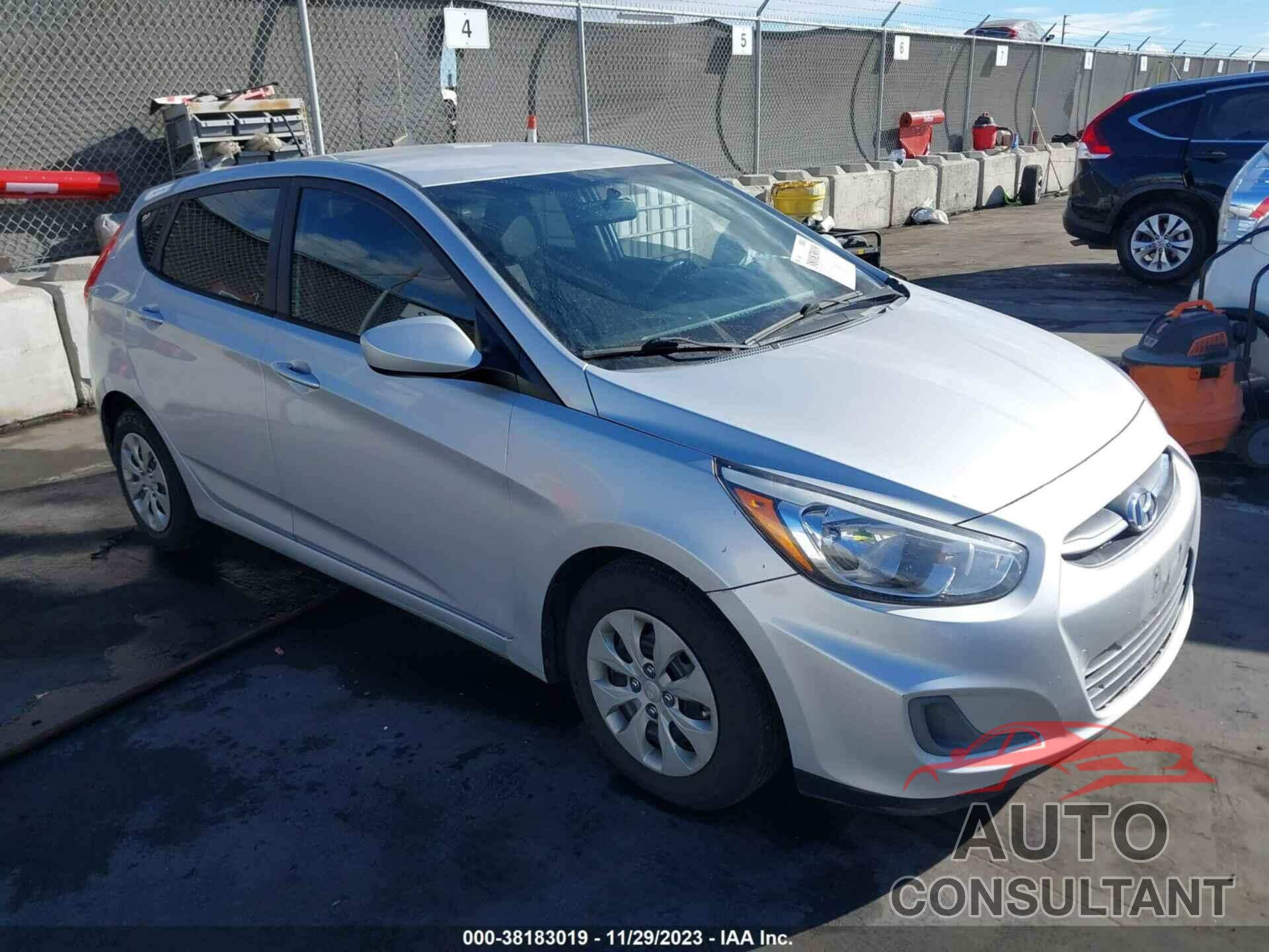 HYUNDAI ACCENT 2016 - KMHCT5AE3GU247166