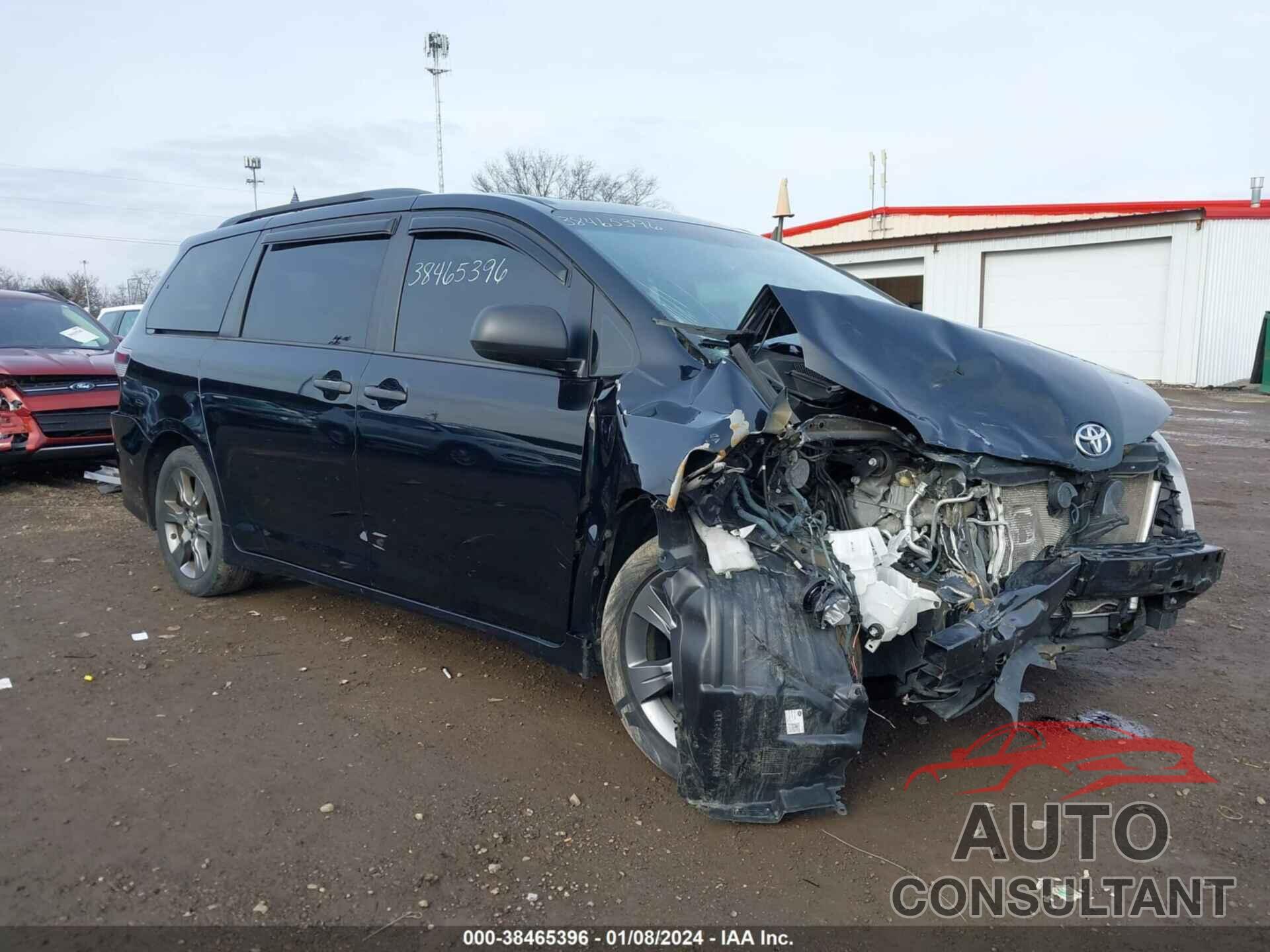 TOYOTA SIENNA 2016 - 5TDXK3DC8GS756861