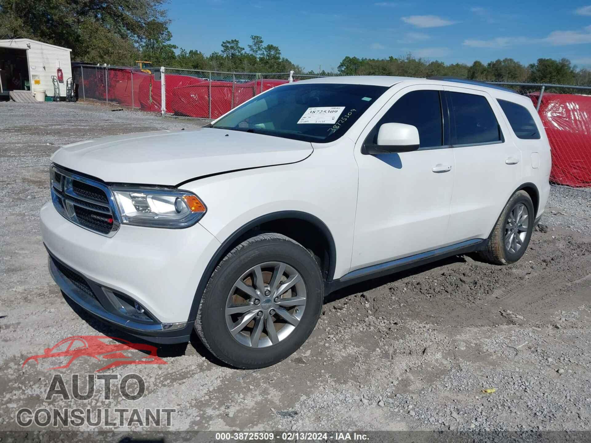 DODGE DURANGO 2018 - 1C4RDHAG8JC329034