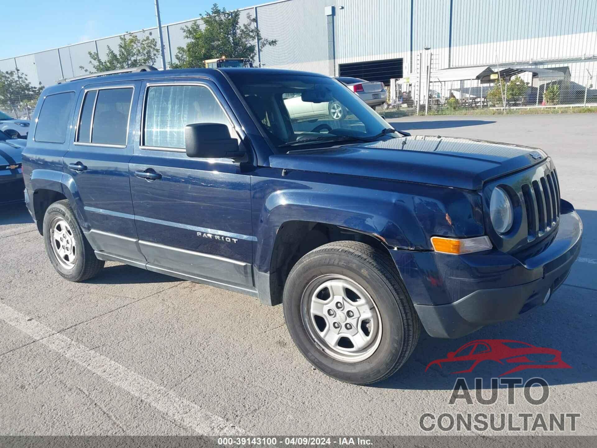 JEEP PATRIOT 2016 - 1C4NJPBA6GD670107