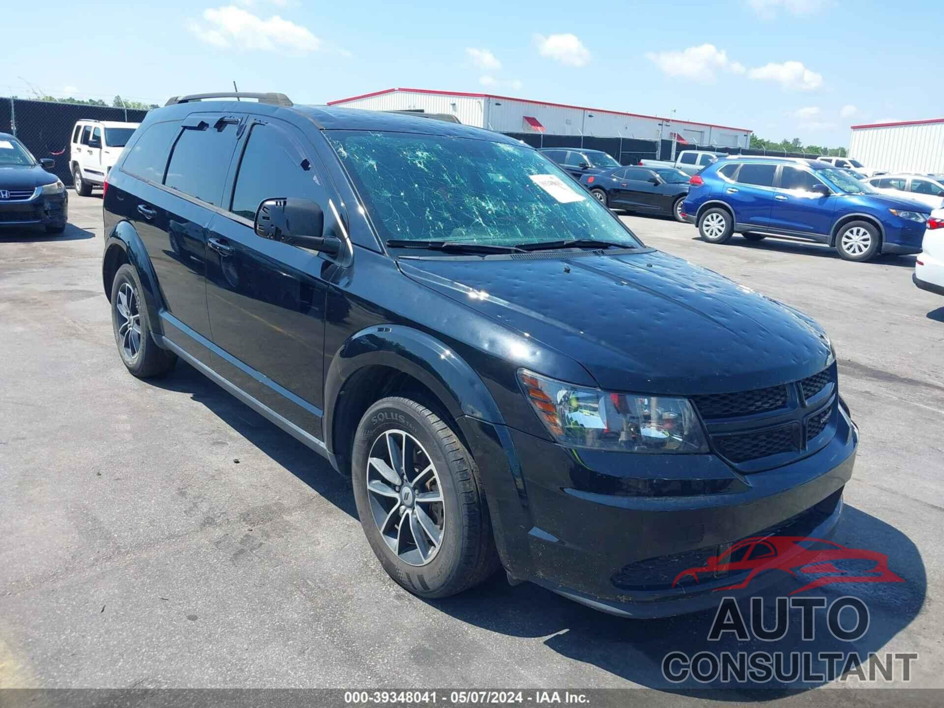 DODGE JOURNEY 2018 - 3C4PDCAB2JT157800