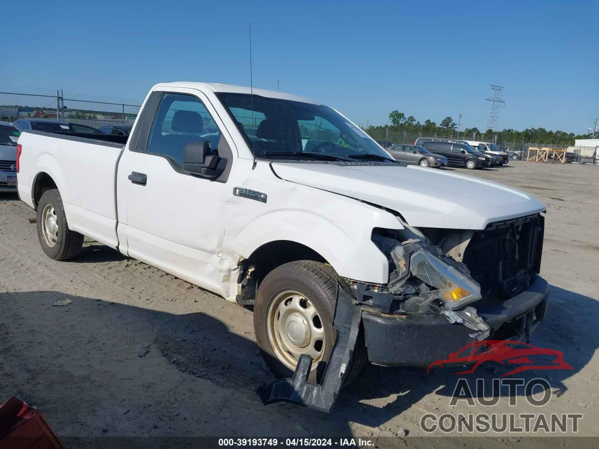 FORD F150 2016 - 1FTMF1C82GKD26033