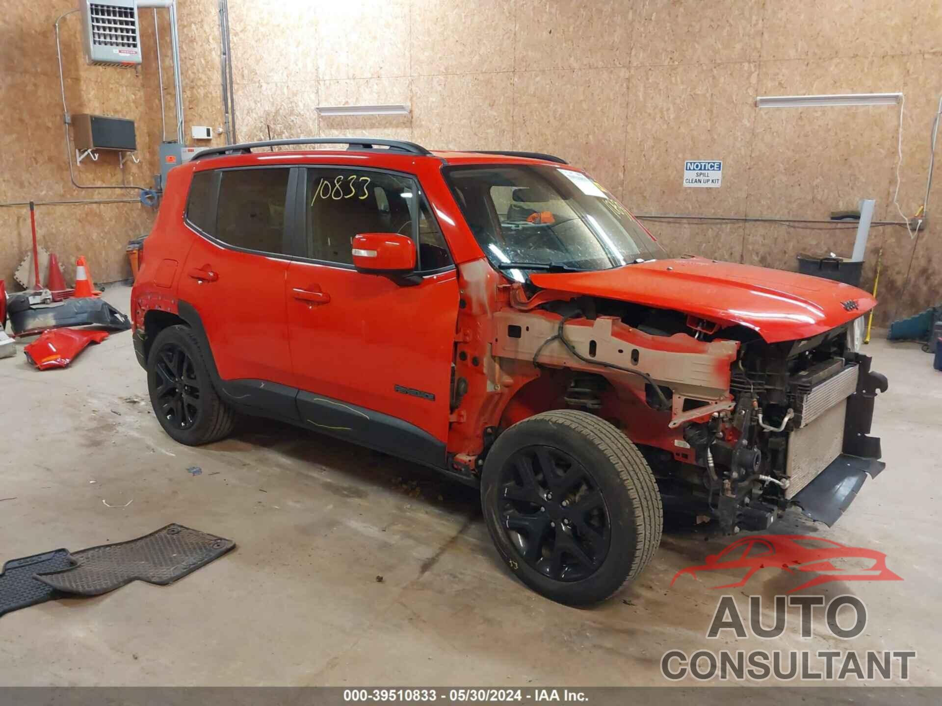 JEEP RENEGADE 2019 - ZACNJBBB0KPJ86906