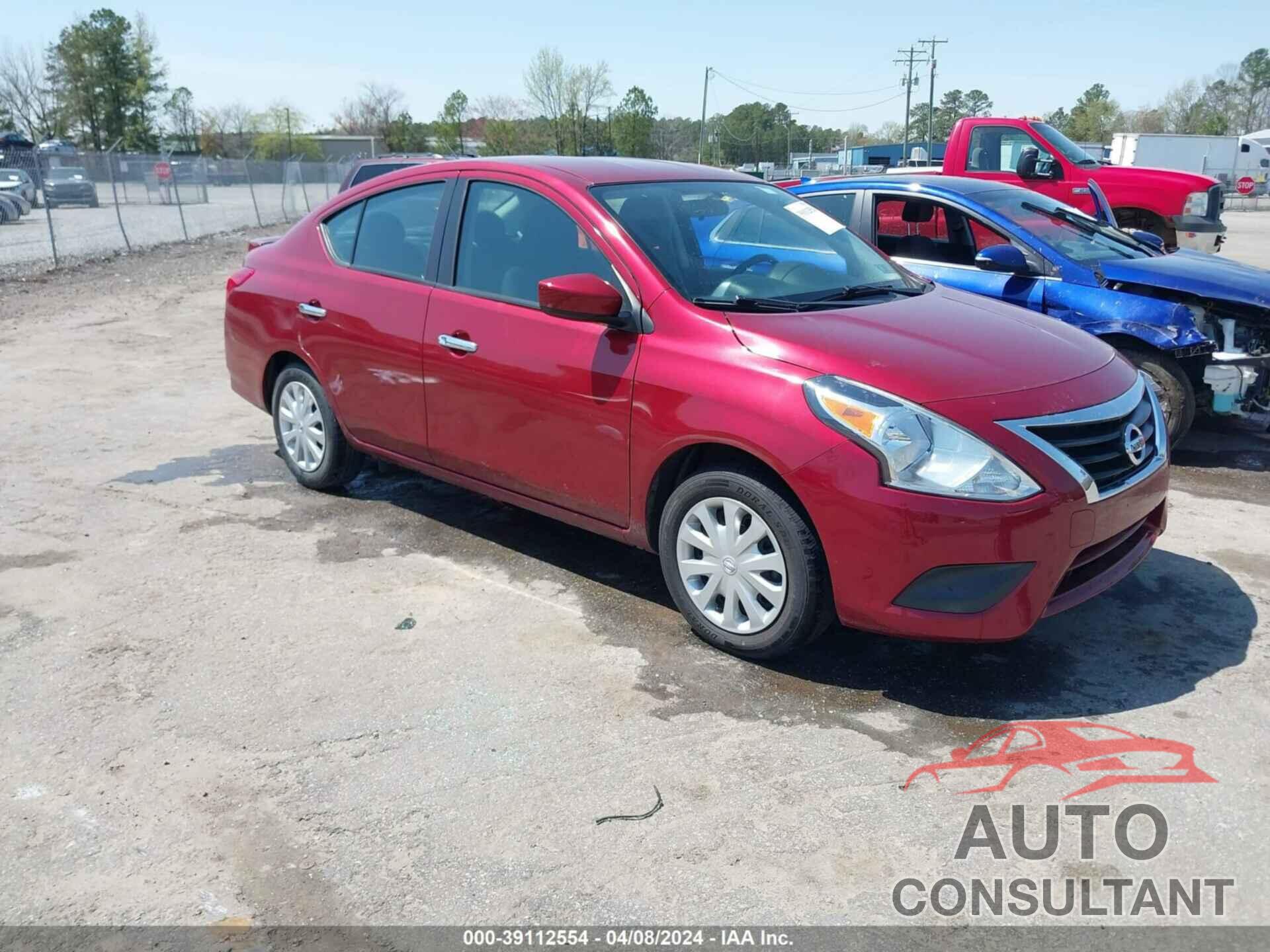 NISSAN VERSA 2019 - 3N1CN7AP7KL870582