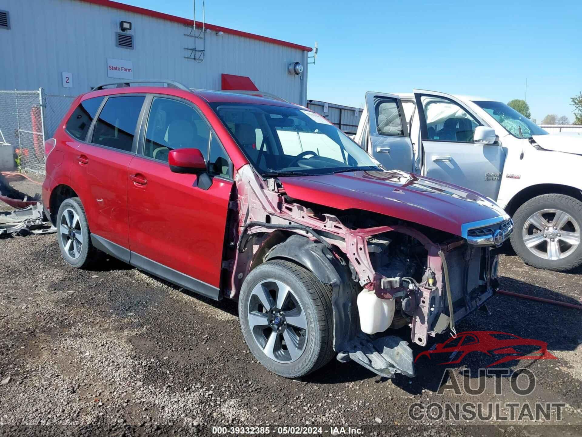 SUBARU FORESTER 2017 - JF2SJAEC9HH810904