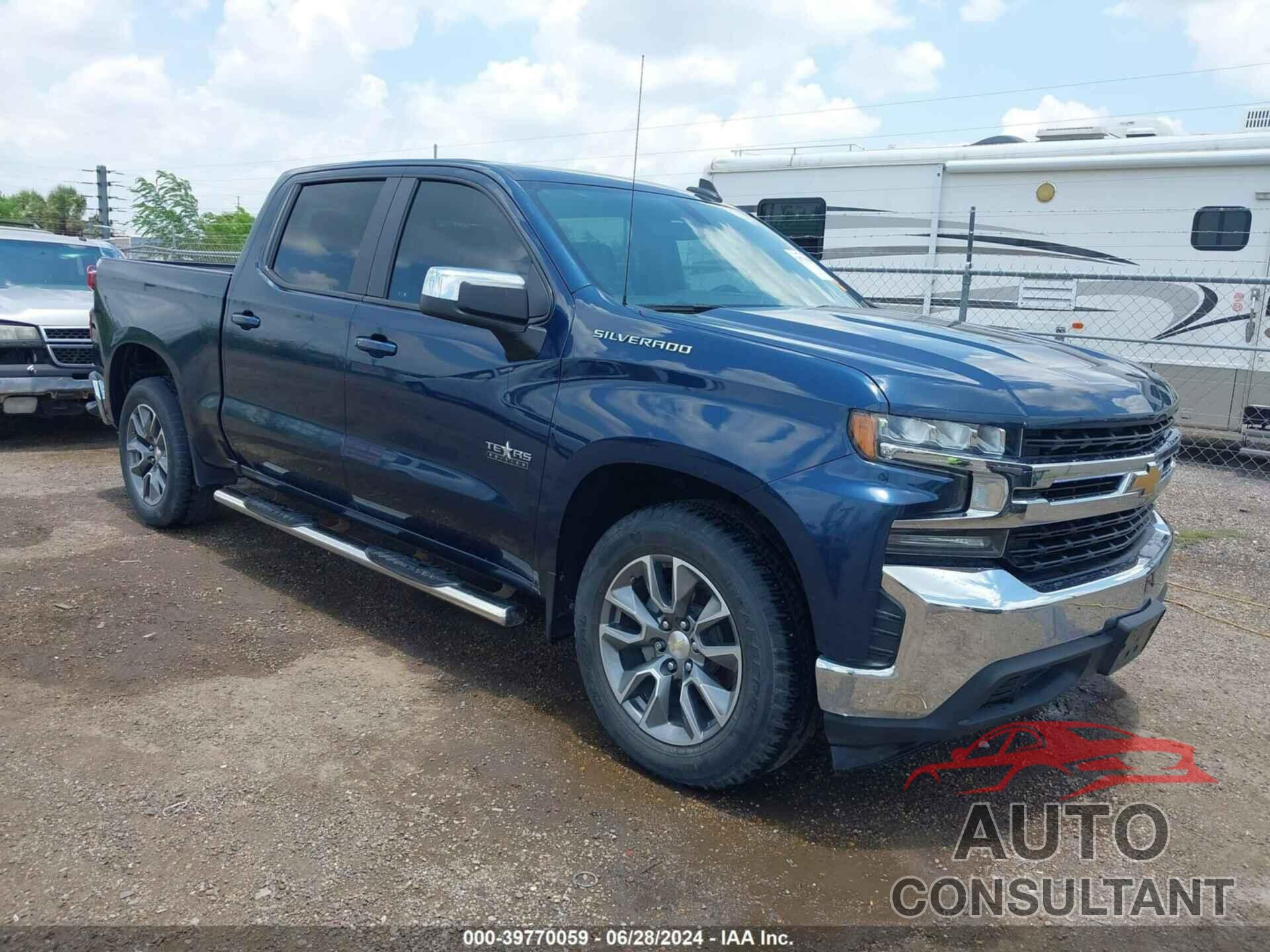 CHEVROLET SILVERADO 1500 2020 - 1GCPWCEDXLZ163197