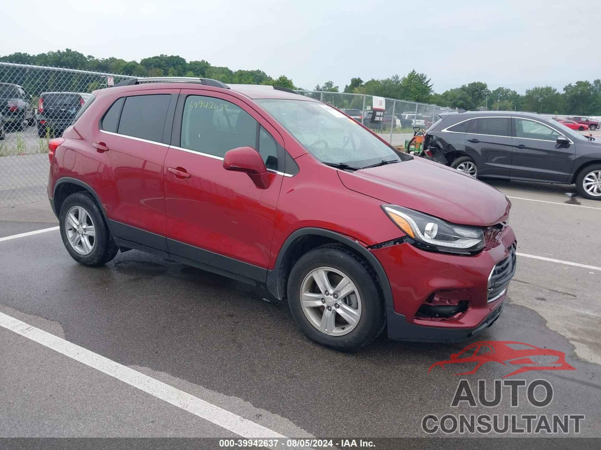 CHEVROLET TRAX 2019 - 3GNCJLSB2KL314577