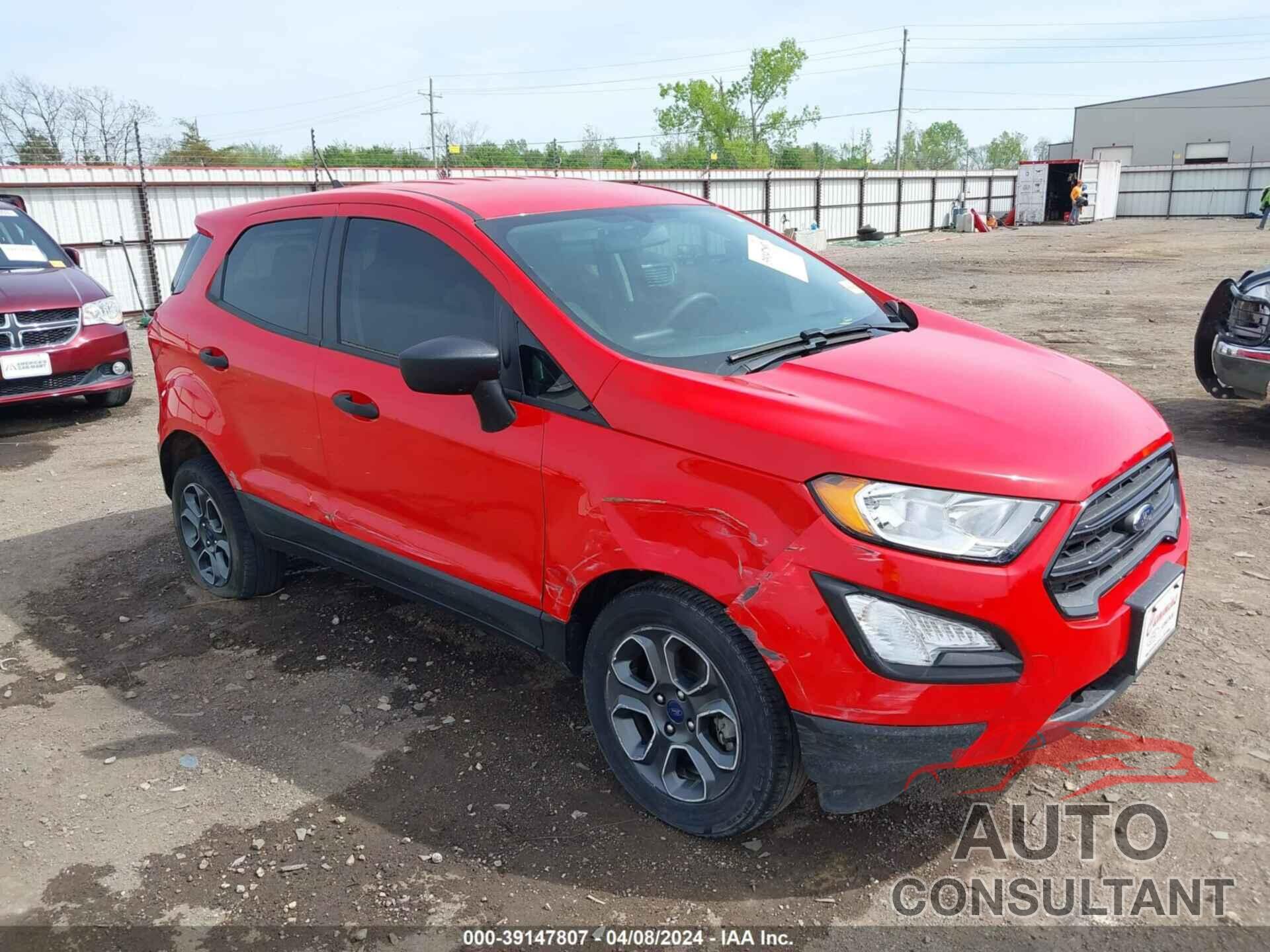 FORD ECOSPORT 2021 - MAJ3S2FEXMC445300