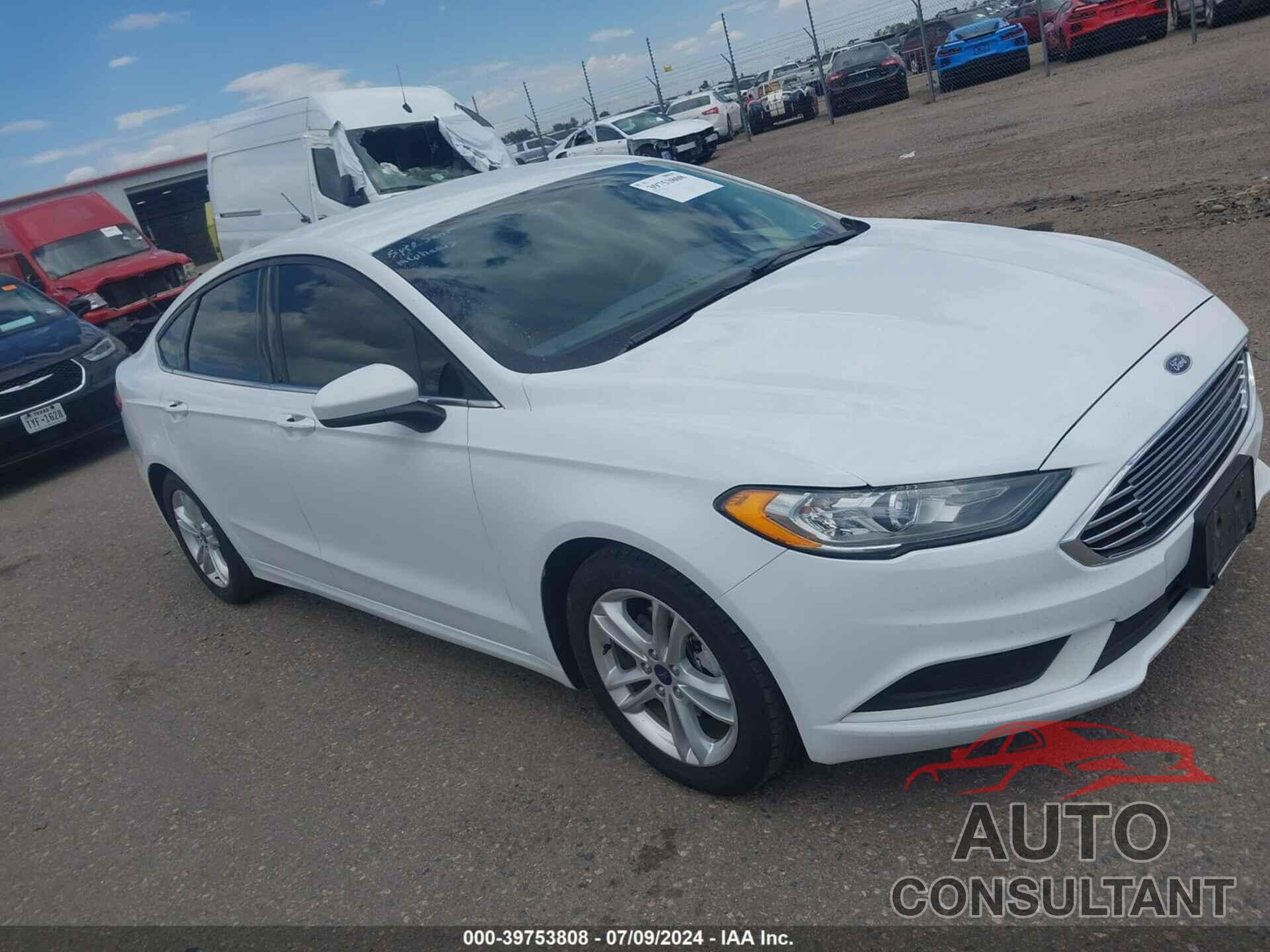 FORD FUSION 2018 - 3FA6P0HD3JR224707