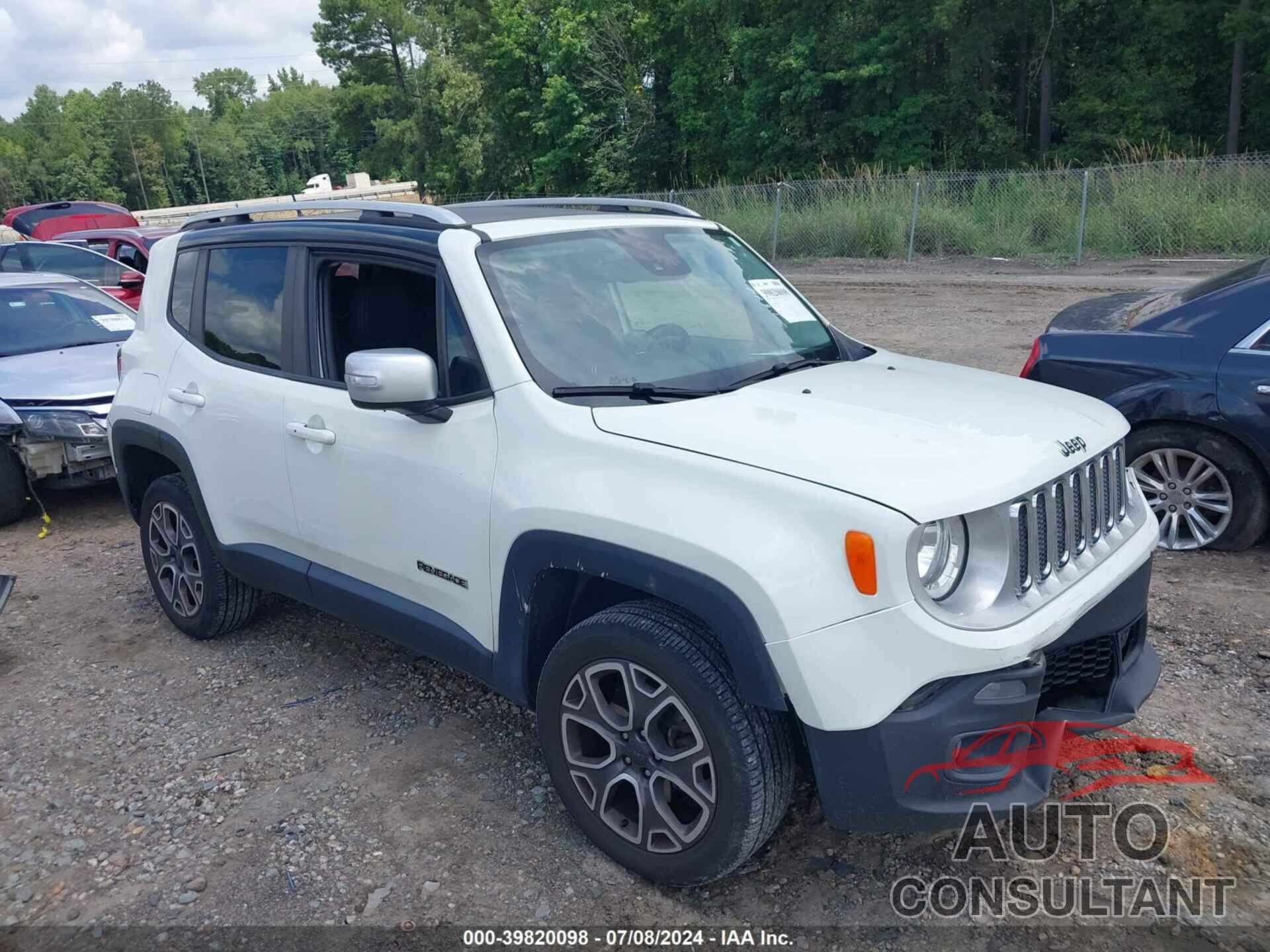 JEEP RENEGADE 2017 - ZACCJBDBXHPE70902