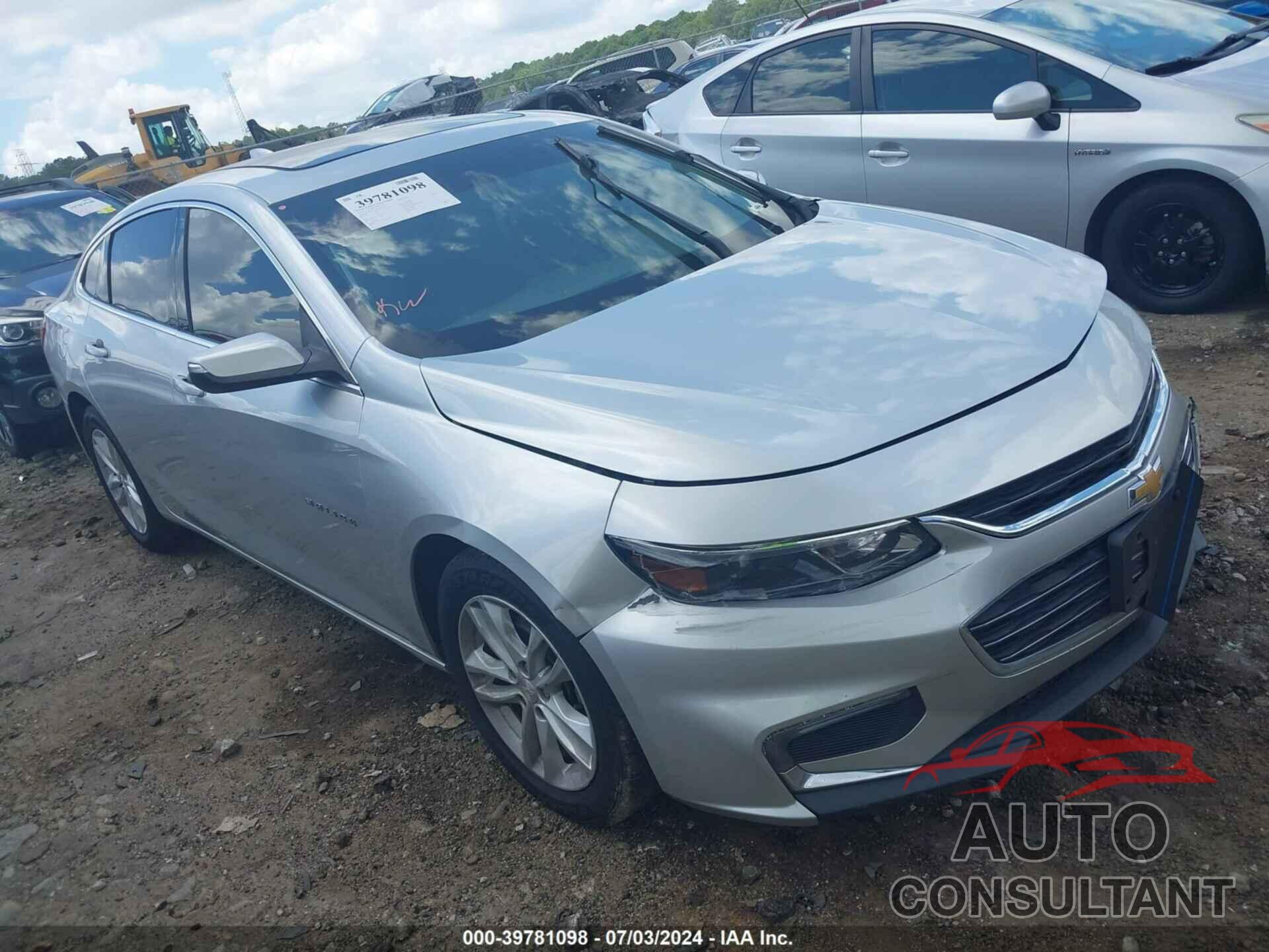 CHEVROLET MALIBU 2018 - 1G1ZD5STXJF155095
