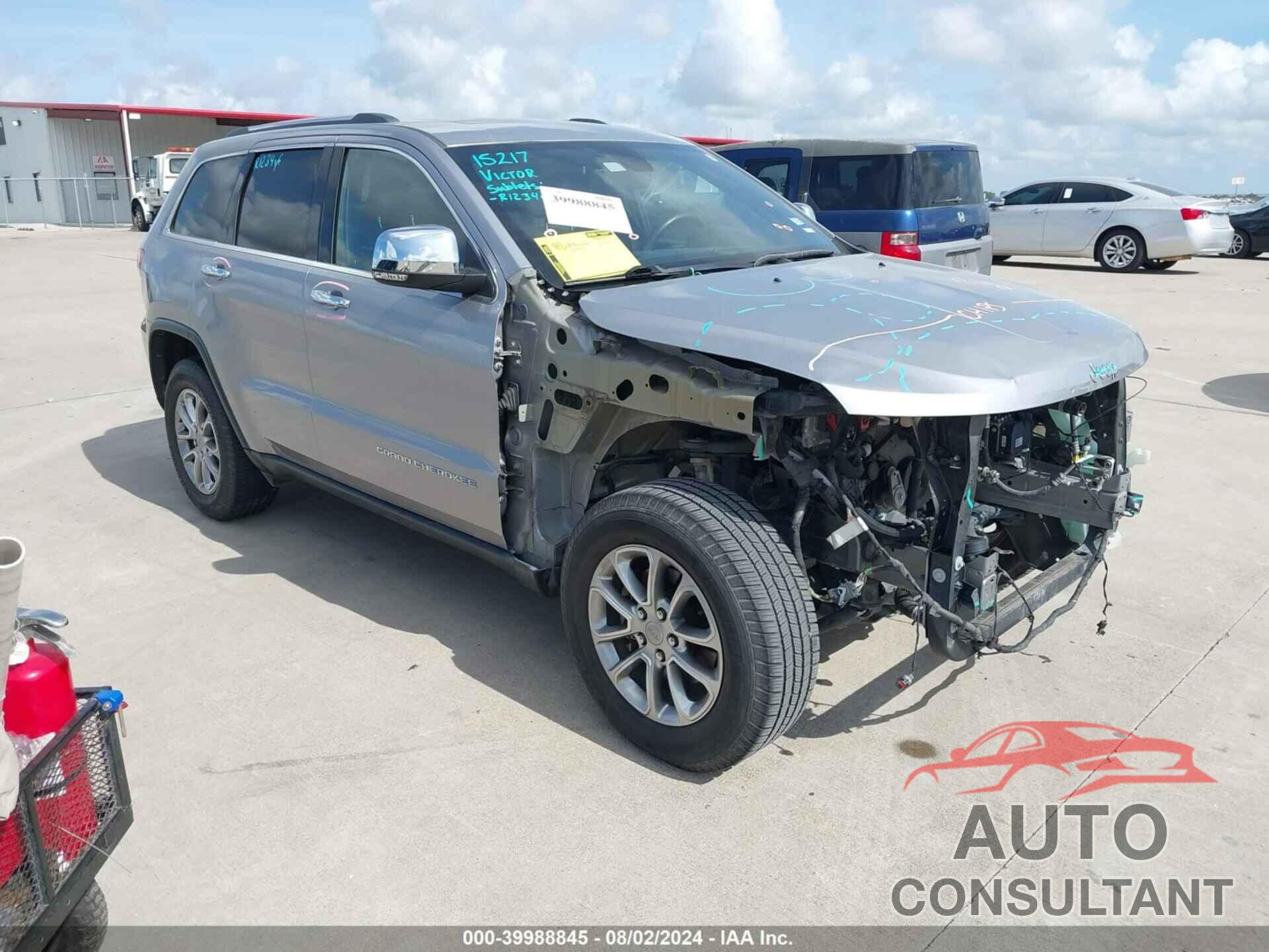 JEEP GRAND CHEROKEE 2016 - 1C4RJEBG4GC335427