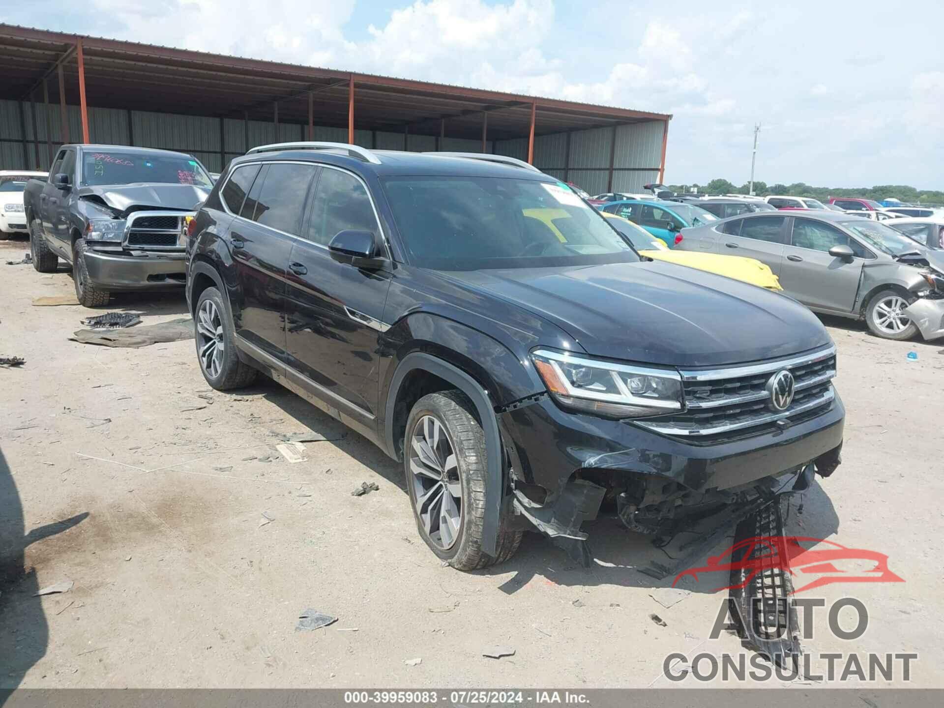 VOLKSWAGEN ATLAS 2021 - 1V2FR2CAXMC553936