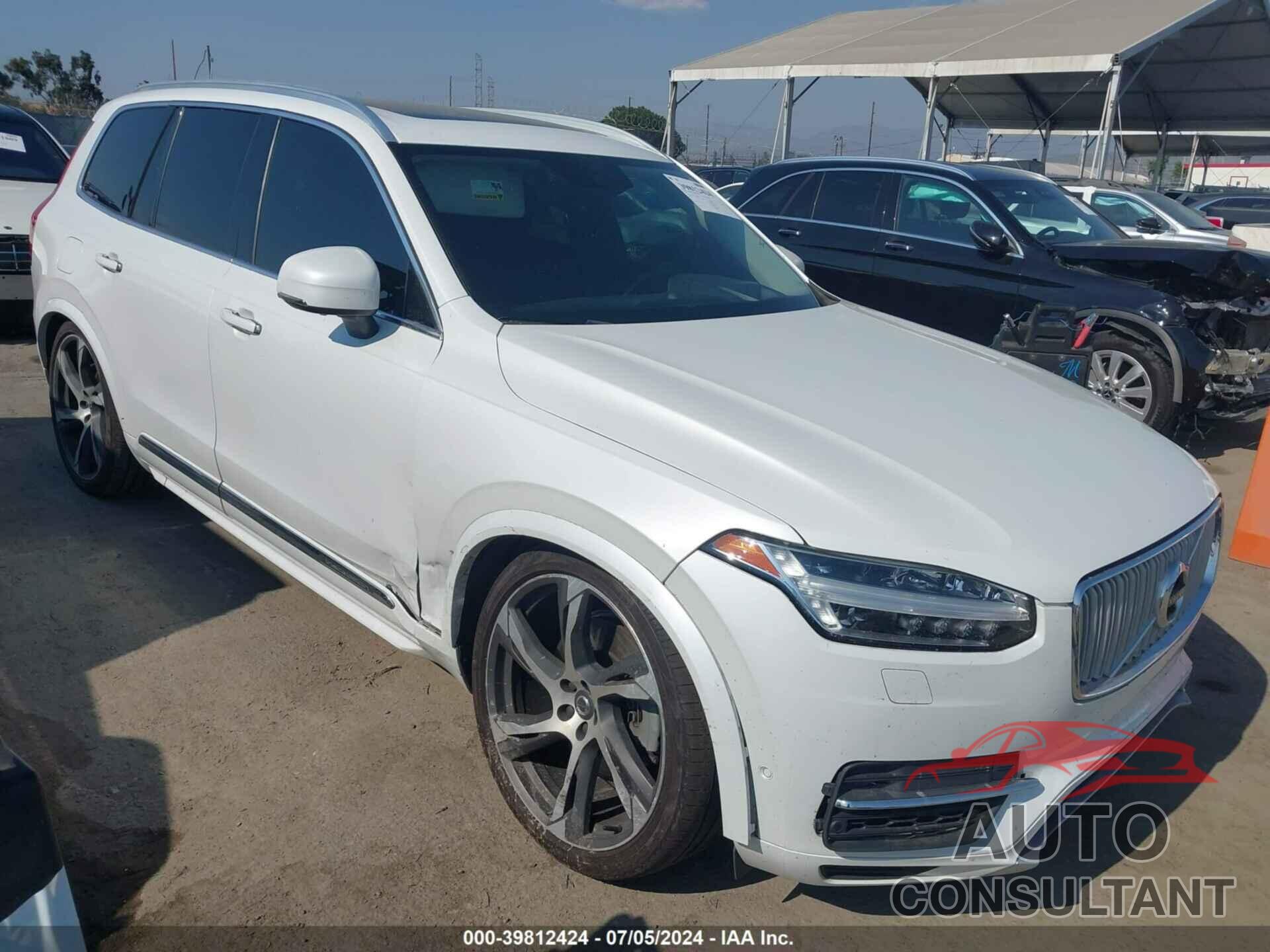 VOLVO XC90 HYBRID 2017 - YV4BC0PL9H1140843