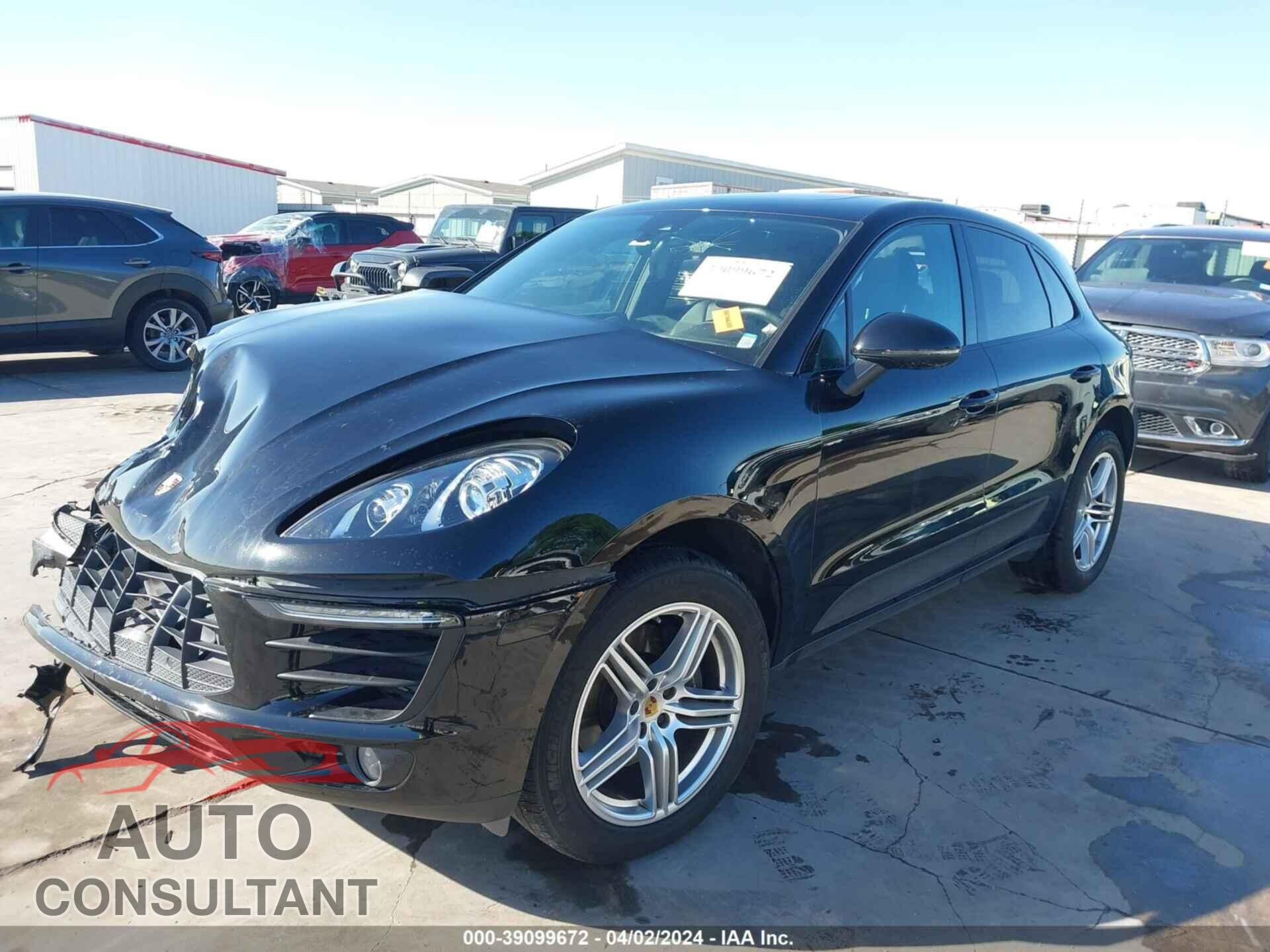 PORSCHE MACAN 2017 - WP1AA2A52HLB82977