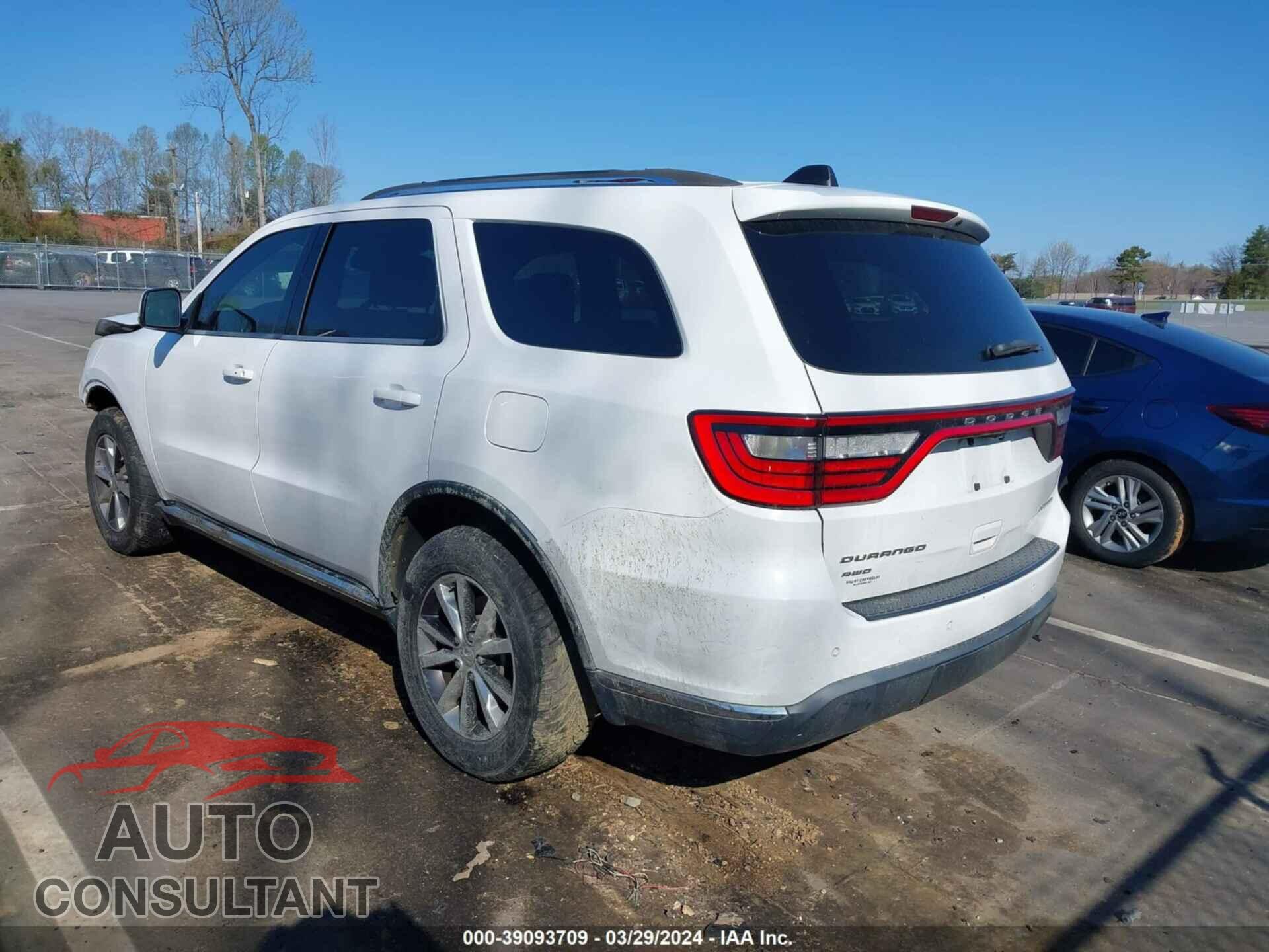 DODGE DURANGO 2016 - 1C4RDJDGXGC308648