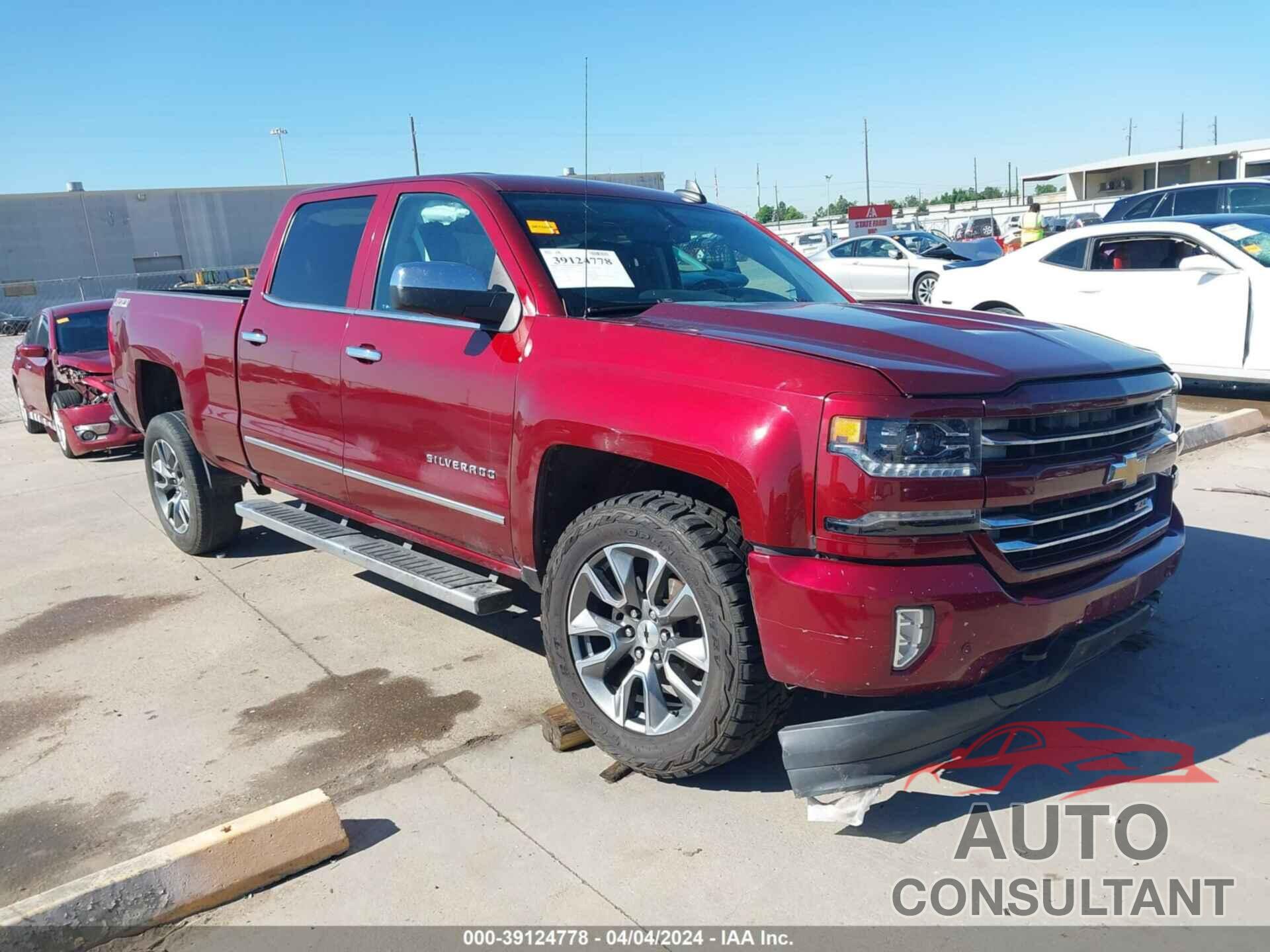 CHEVROLET SILVERADO 1500 2016 - 3GCUKSEC1GG191430
