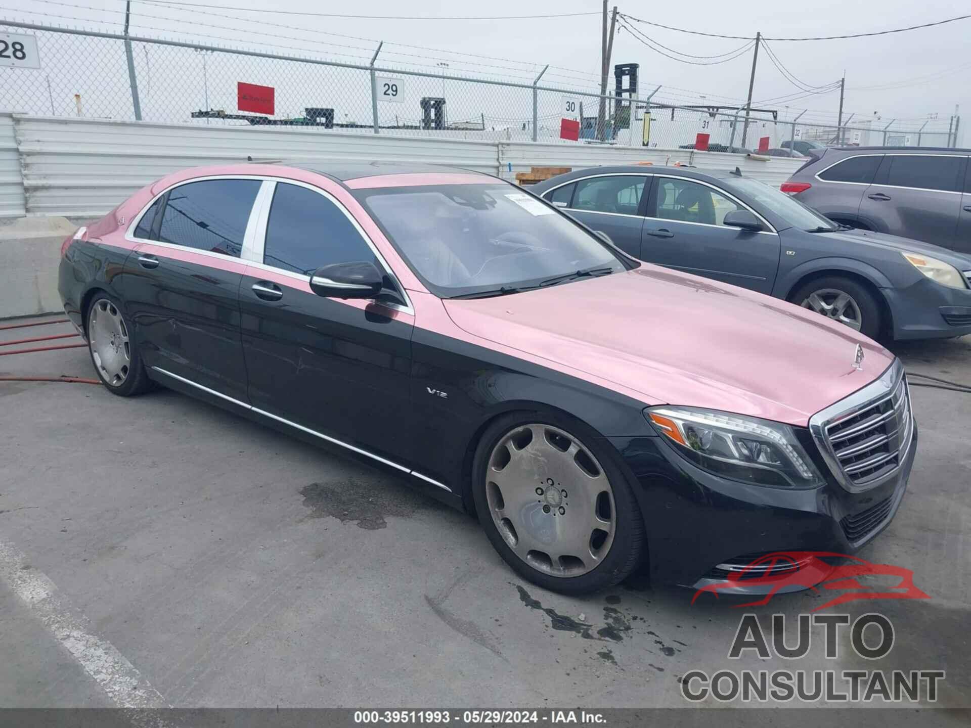 MERCEDES-BENZ MAYBACH S 600 2016 - WDDUX7GB1GA236082