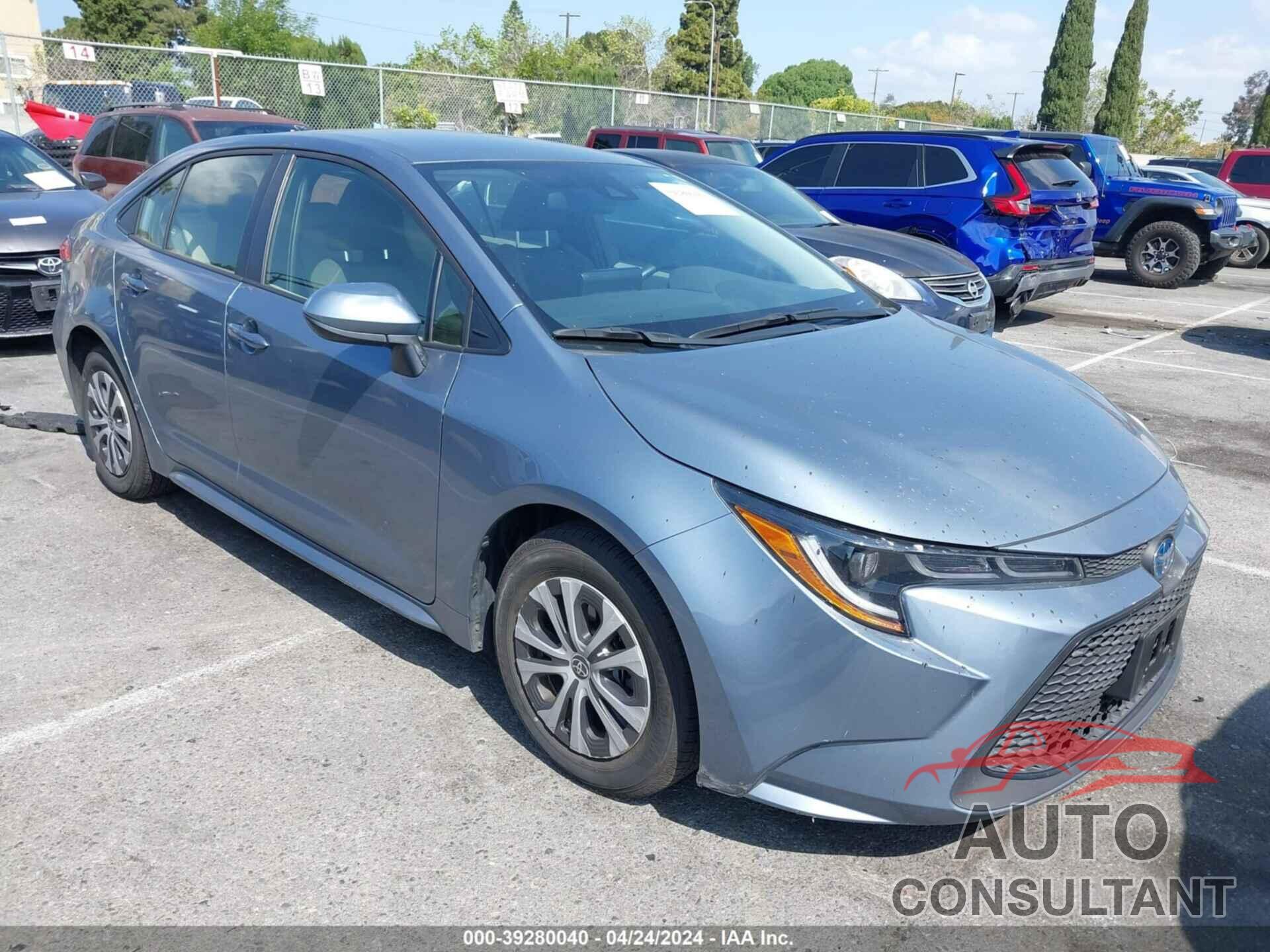 TOYOTA COROLLA 2022 - JTDEAMDEXN3011495