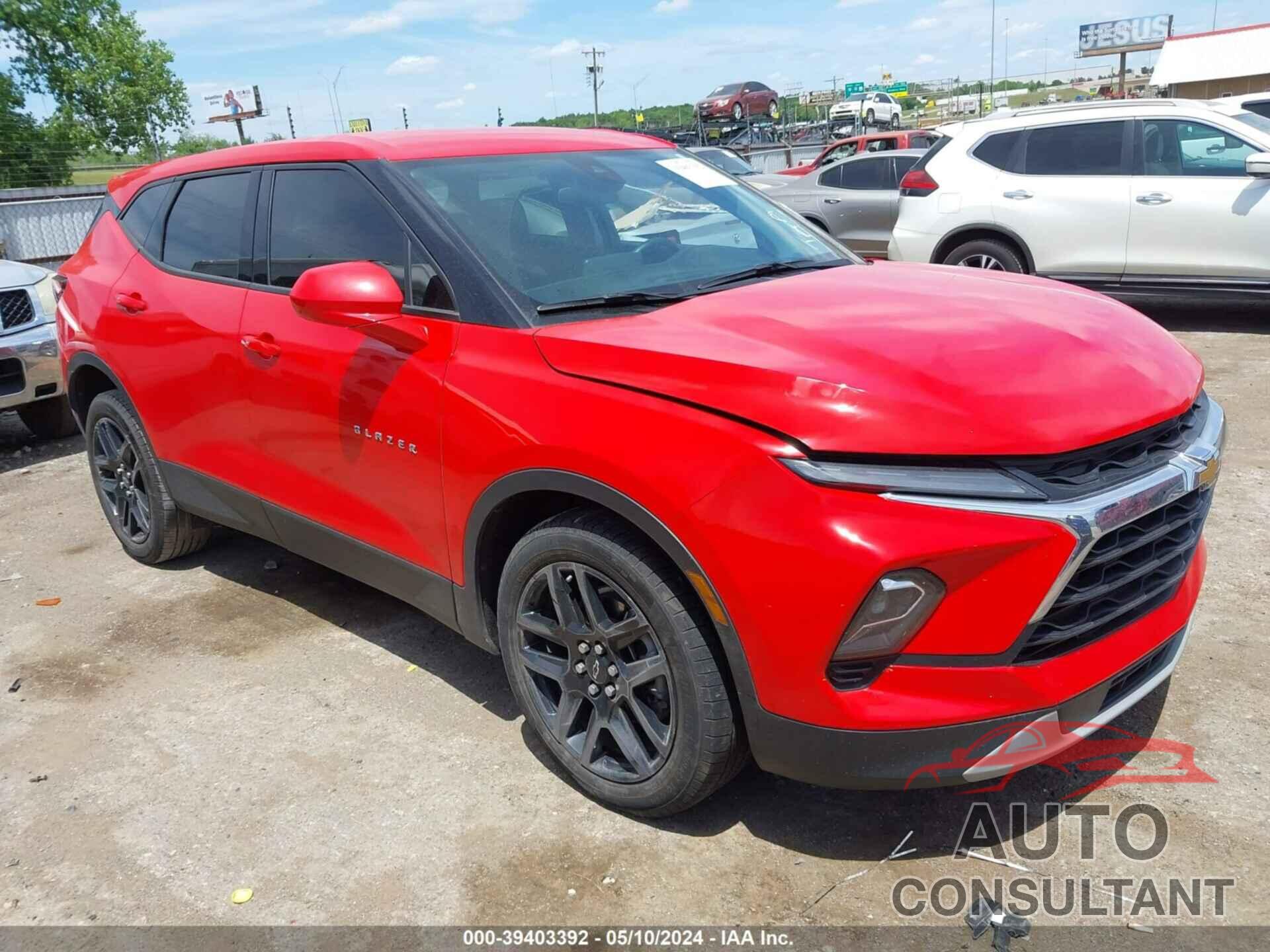 CHEVROLET BLAZER 2023 - 3GNKBCR41PS101410