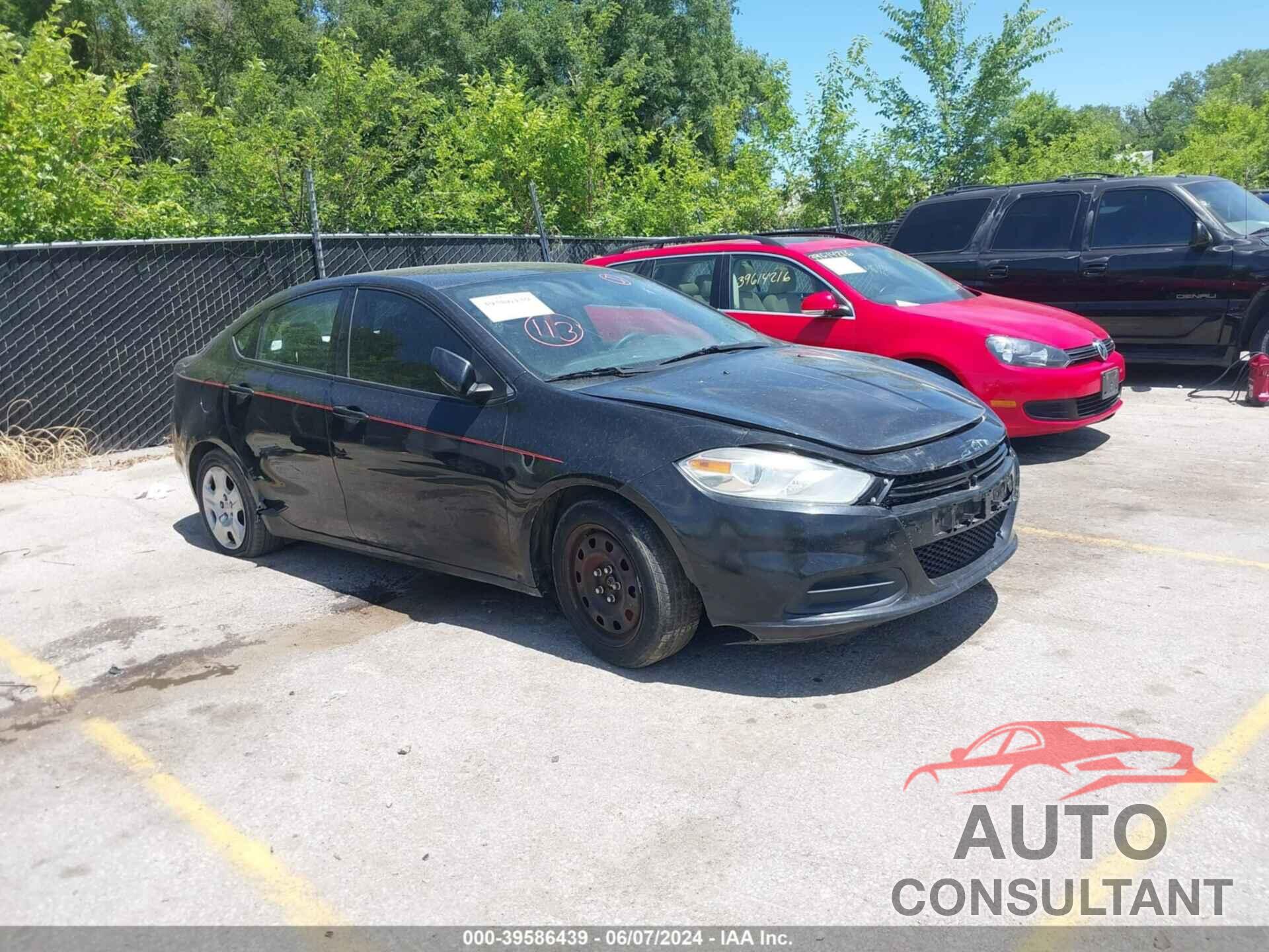 DODGE DART 2015 - 1C3CDFAA4FD173957