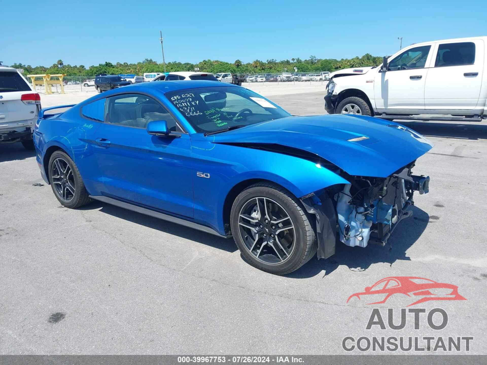 FORD MUSTANG 2019 - 1FA6P8CF3K5146666