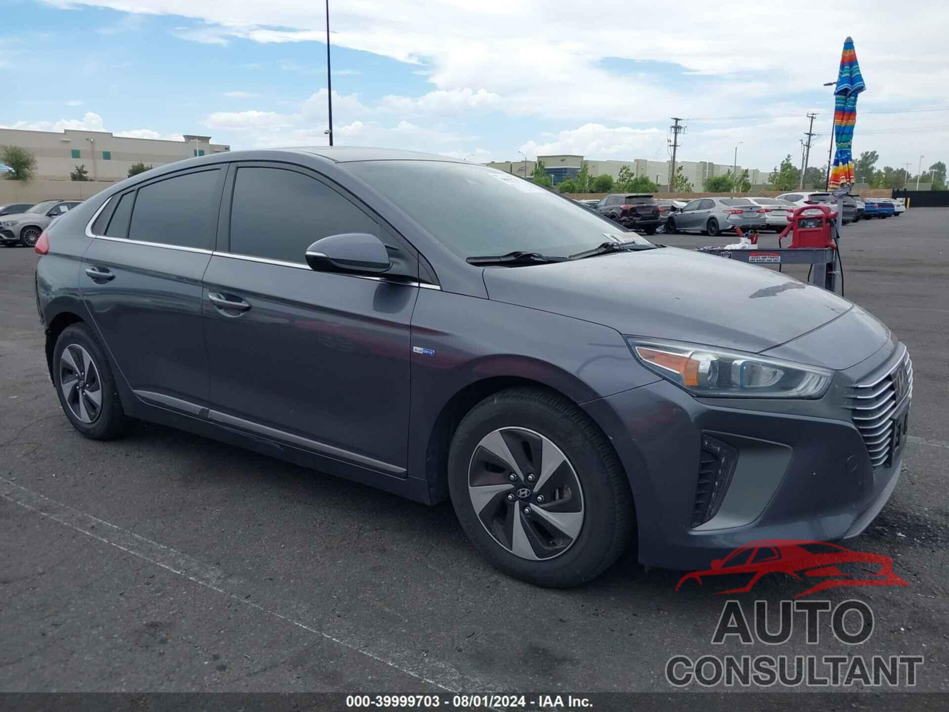 HYUNDAI IONIQ HYBRID 2018 - KMHC75LC2JU060525