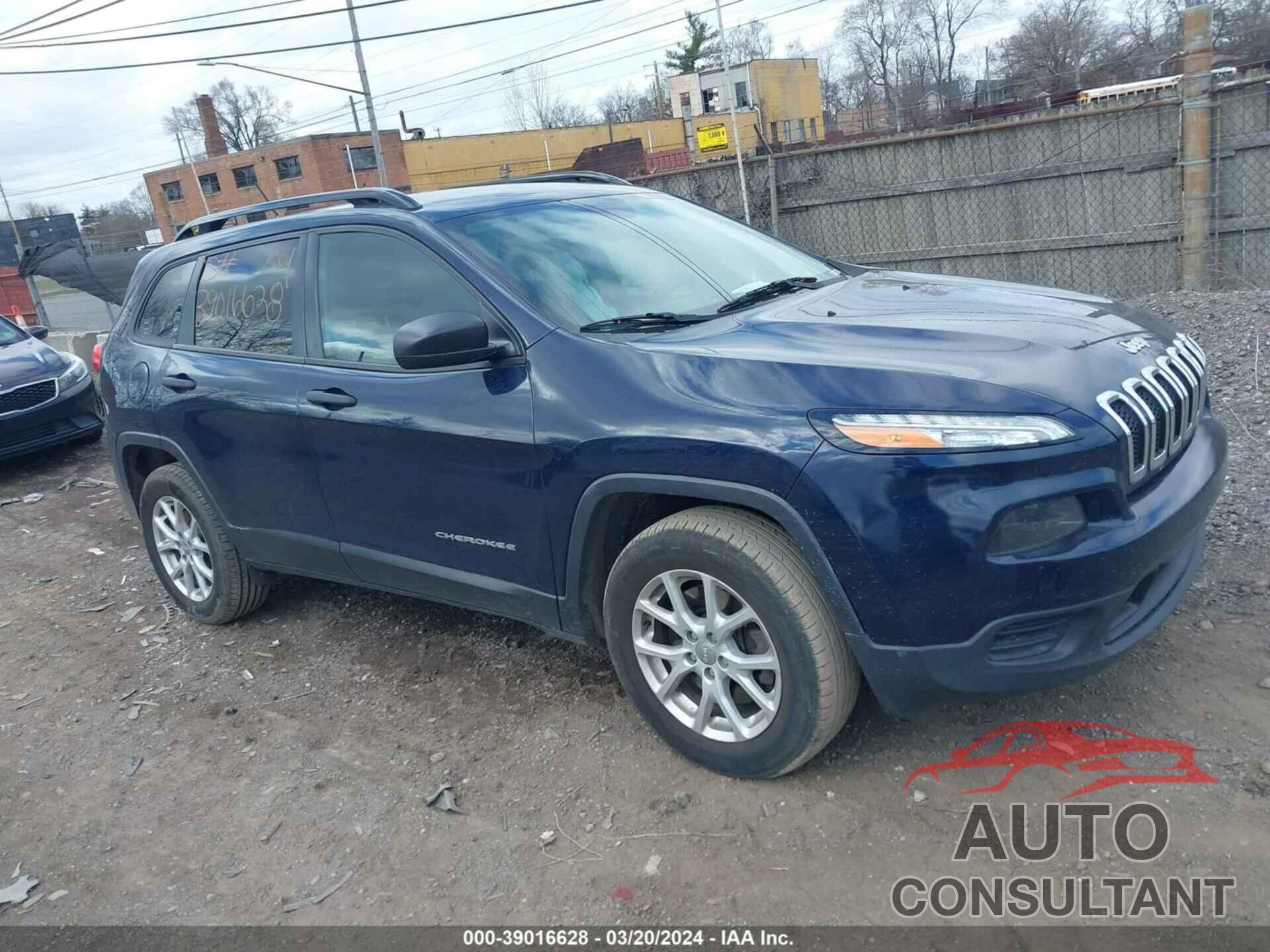 JEEP CHEROKEE 2016 - 1C4PJMAB2GW191365