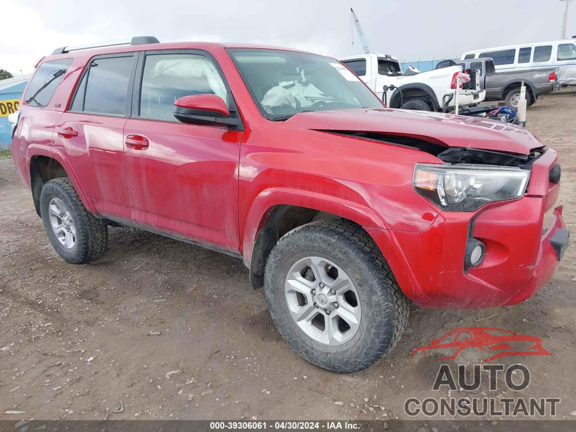 TOYOTA 4RUNNER 2019 - JTEBU5JR1K5662453