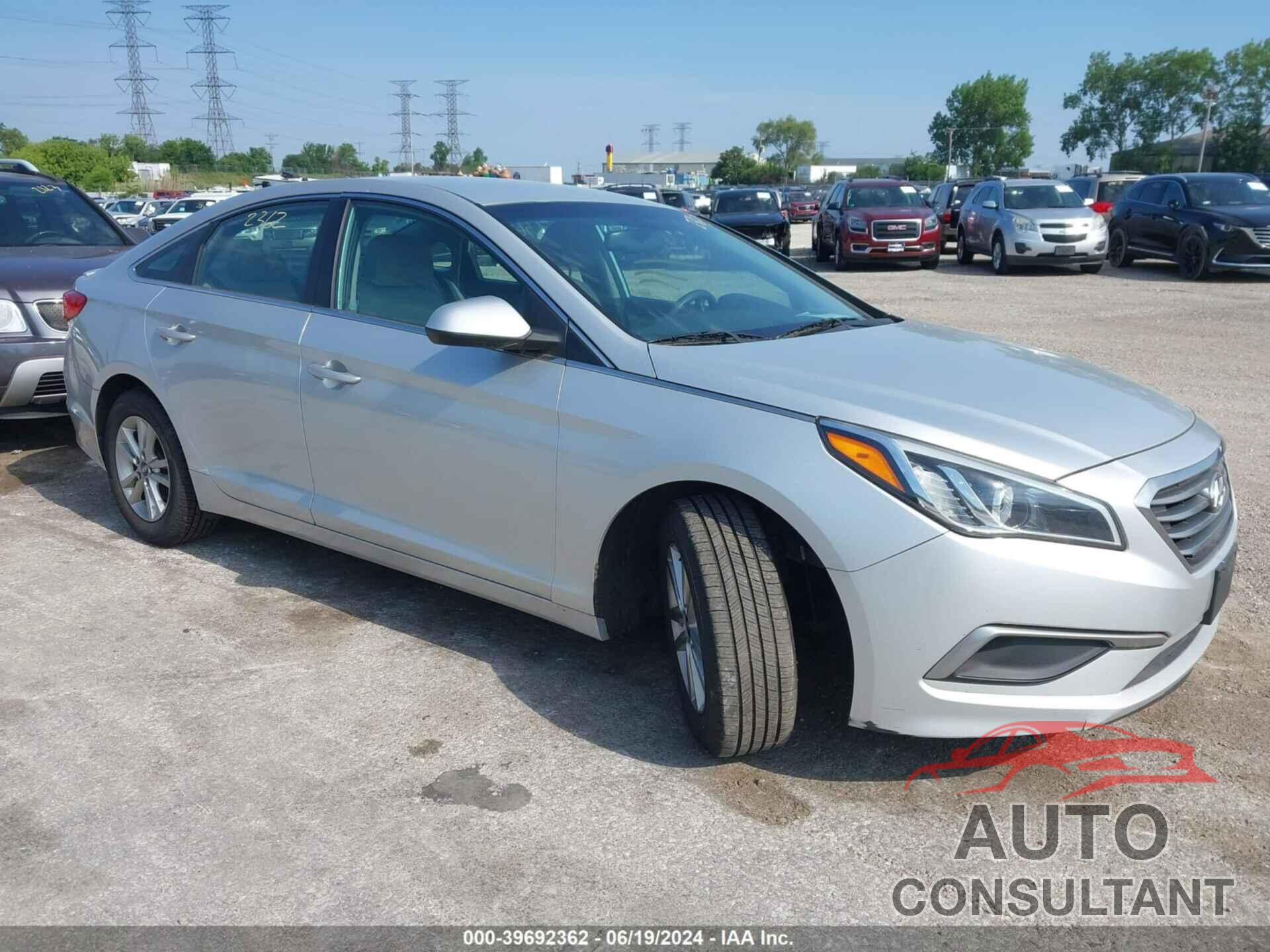 HYUNDAI SONATA 2016 - 5NPE24AF9GH363436