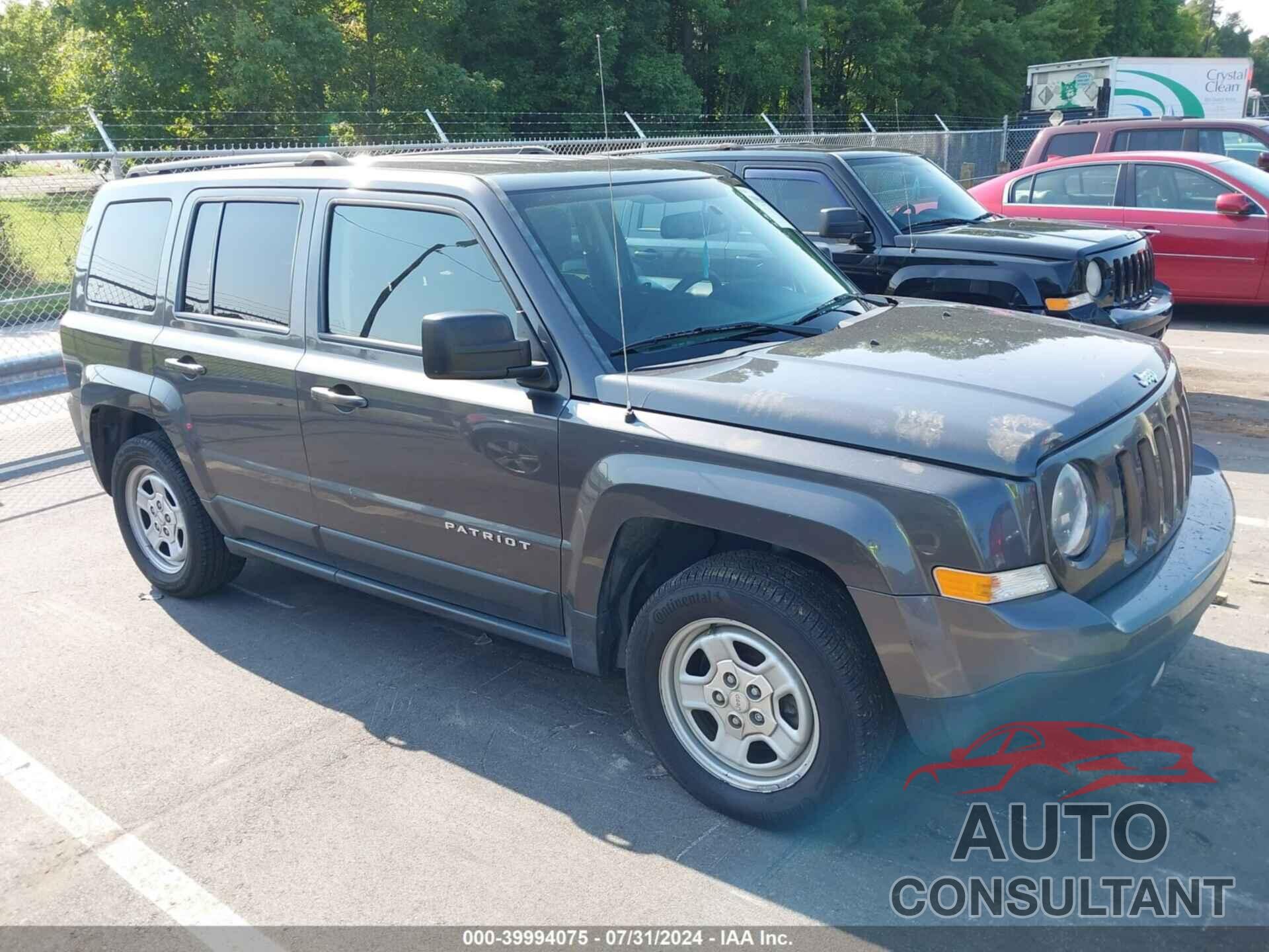 JEEP PATRIOT 2016 - 1C4NJPBB2GD575763