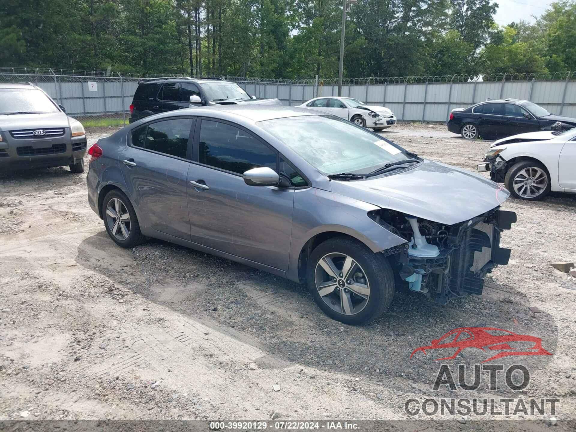 KIA FORTE 2018 - 3KPFL4A72JE178957