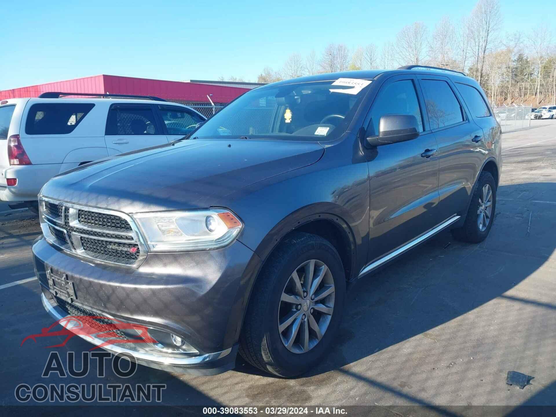 DODGE DURANGO 2017 - 1C4RDHAGXHC859712