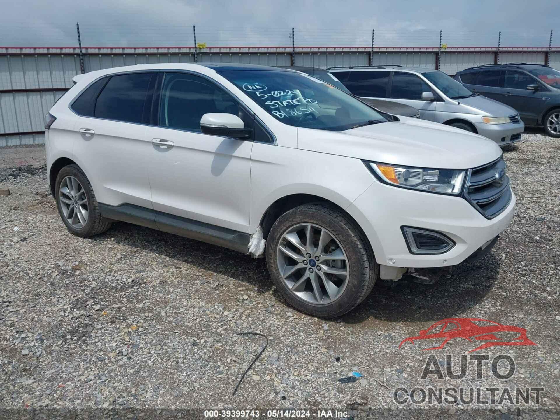 FORD EDGE 2017 - 2FMPK4K98HBB18654