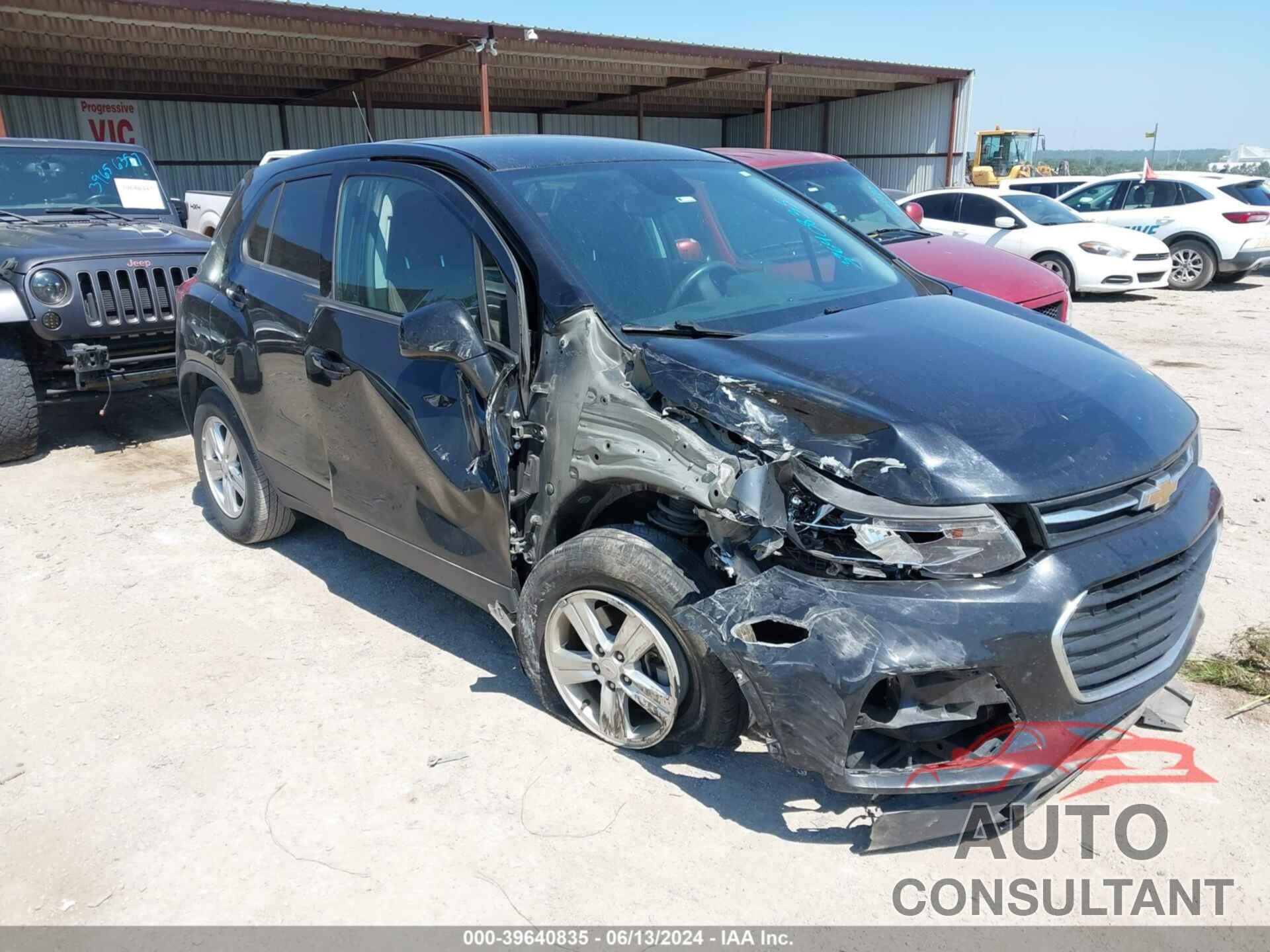 CHEVROLET TRAX 2020 - KL7CJKSB7LB085963