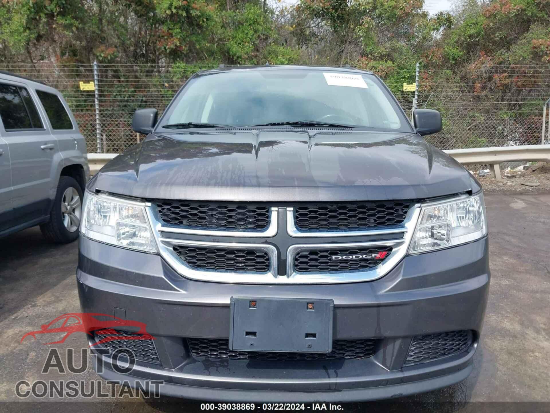 DODGE JOURNEY 2017 - 3C4PDCAB8HT609663