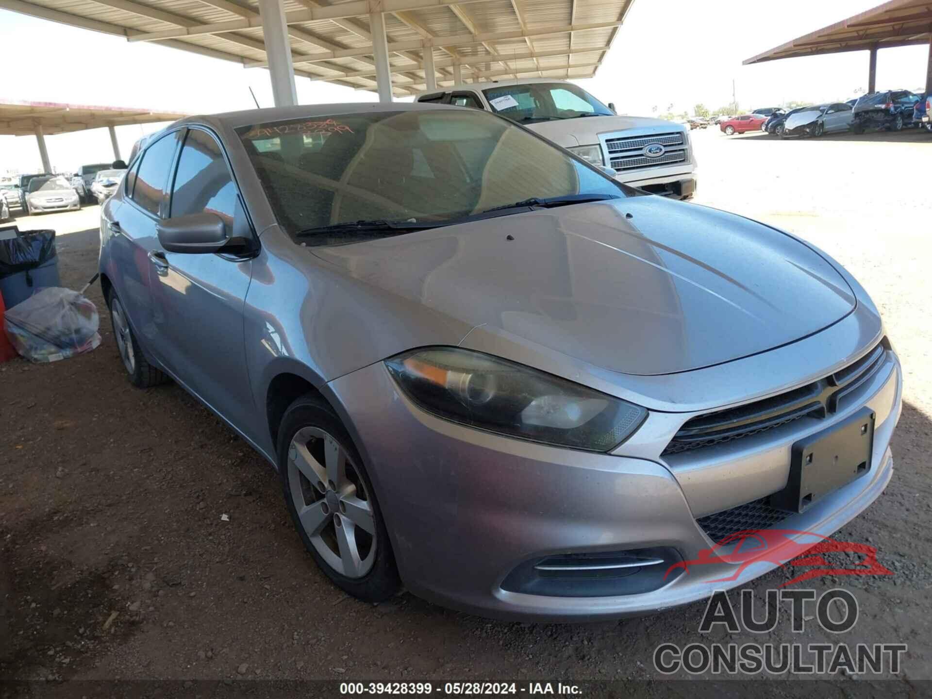 DODGE DART 2016 - 1C3CDFBA3GD623338