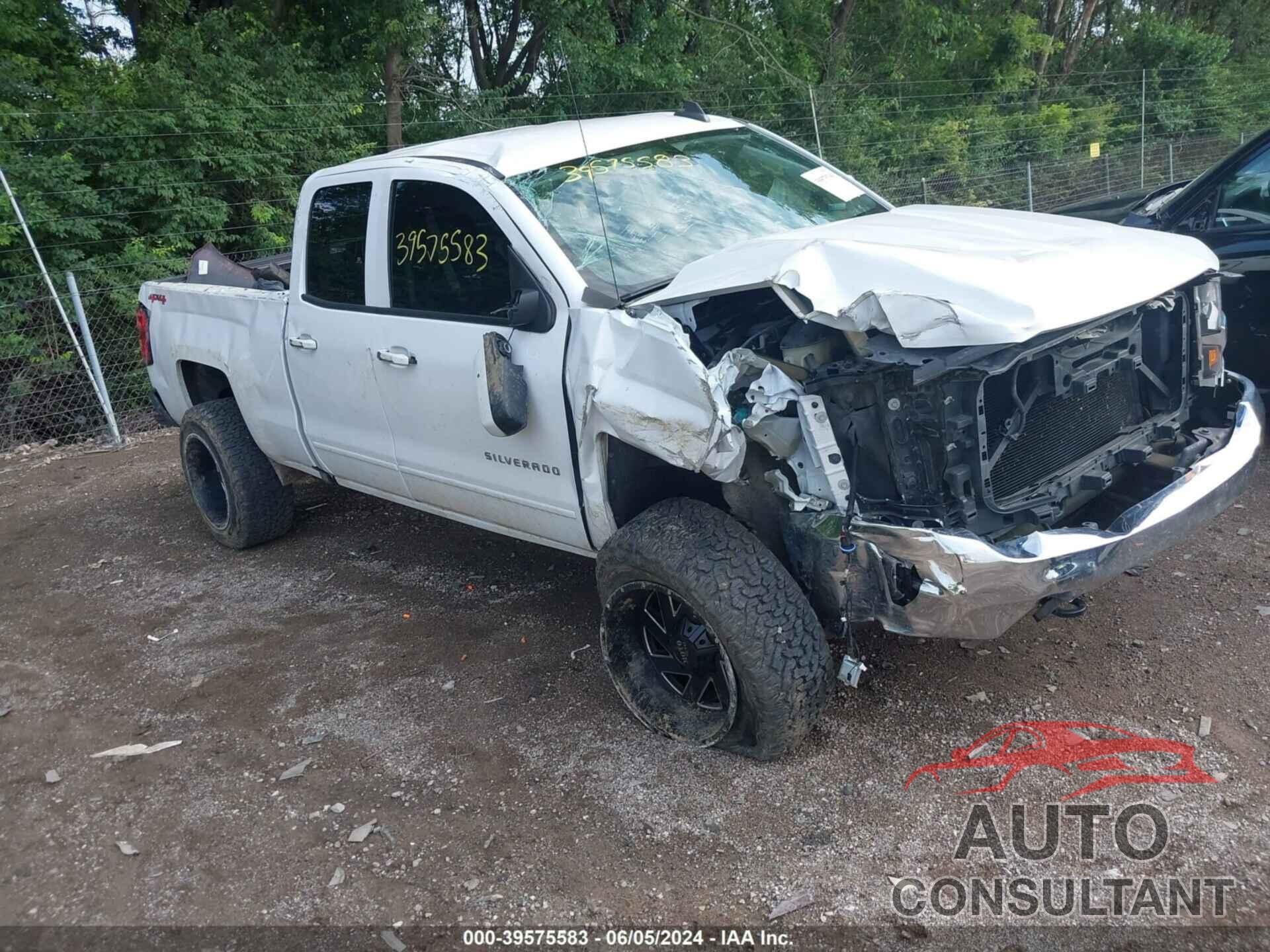 CHEVROLET SILVERADO 1500 2016 - 1GCVKREC5GZ129543