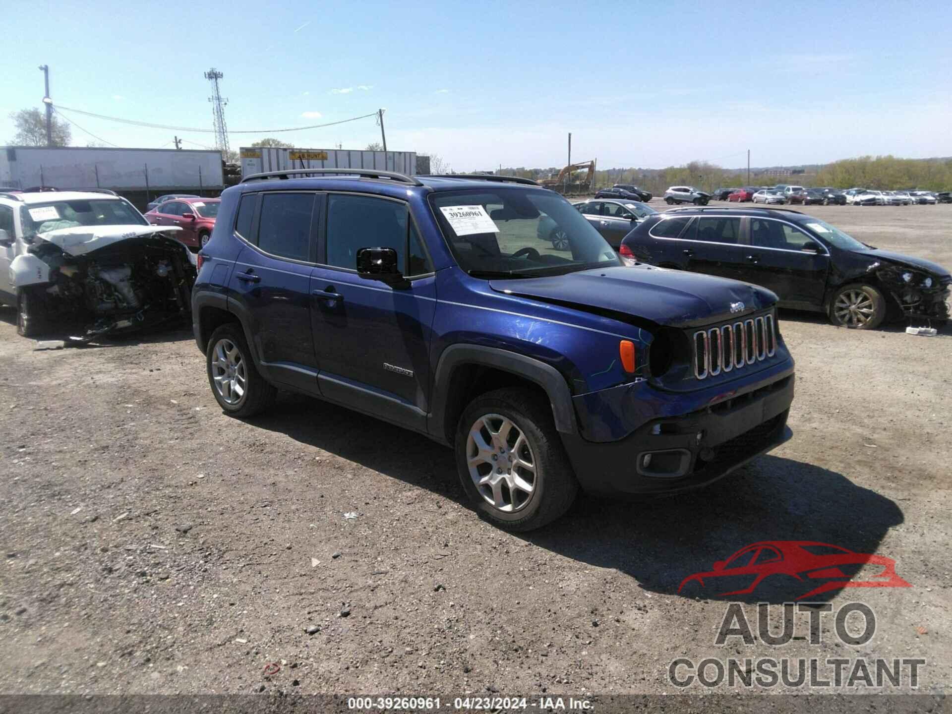 JEEP RENEGADE 2016 - ZACCJBBT4GPD32721