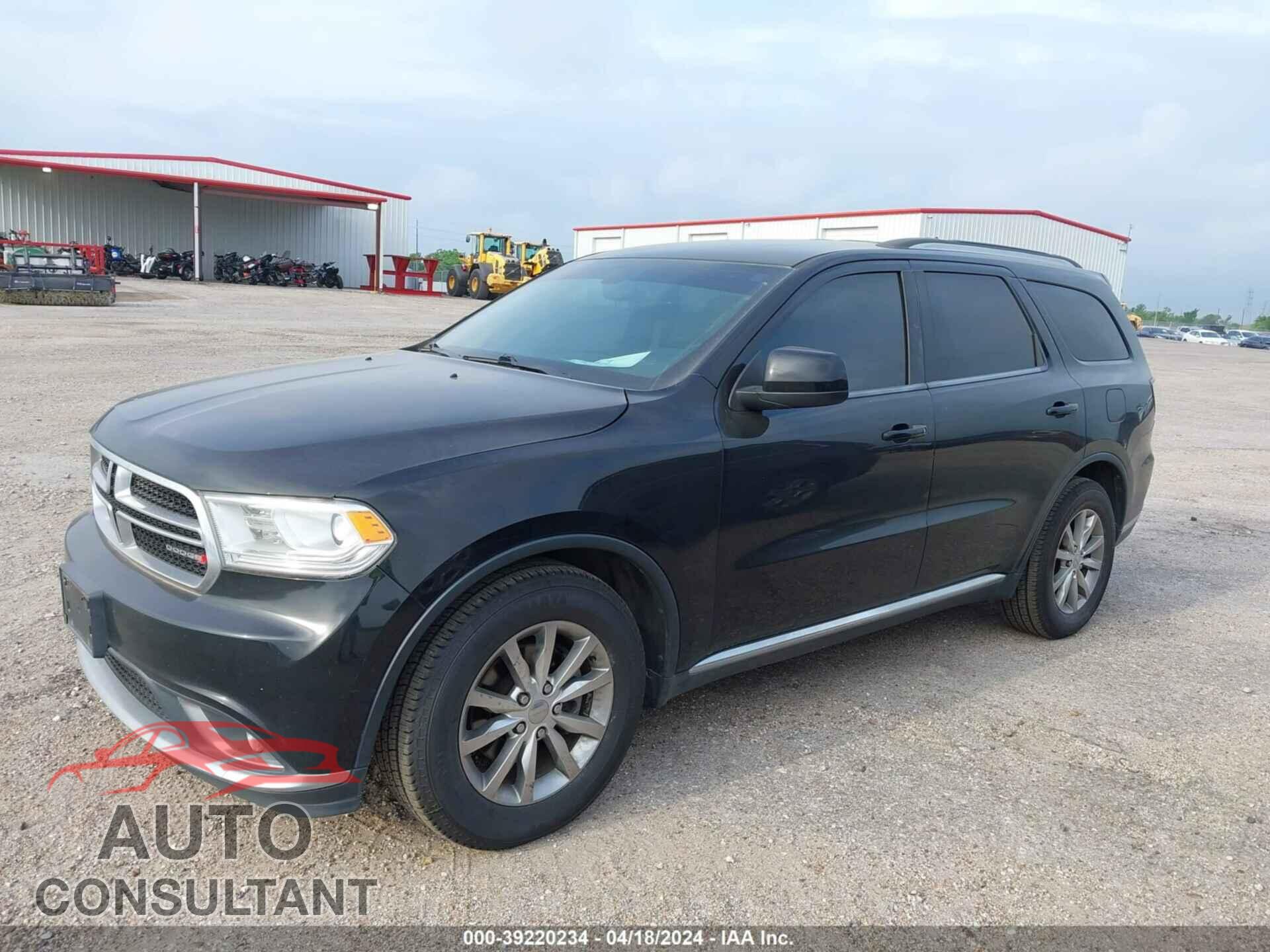 DODGE DURANGO 2017 - 1C4RDHAG3HC716603