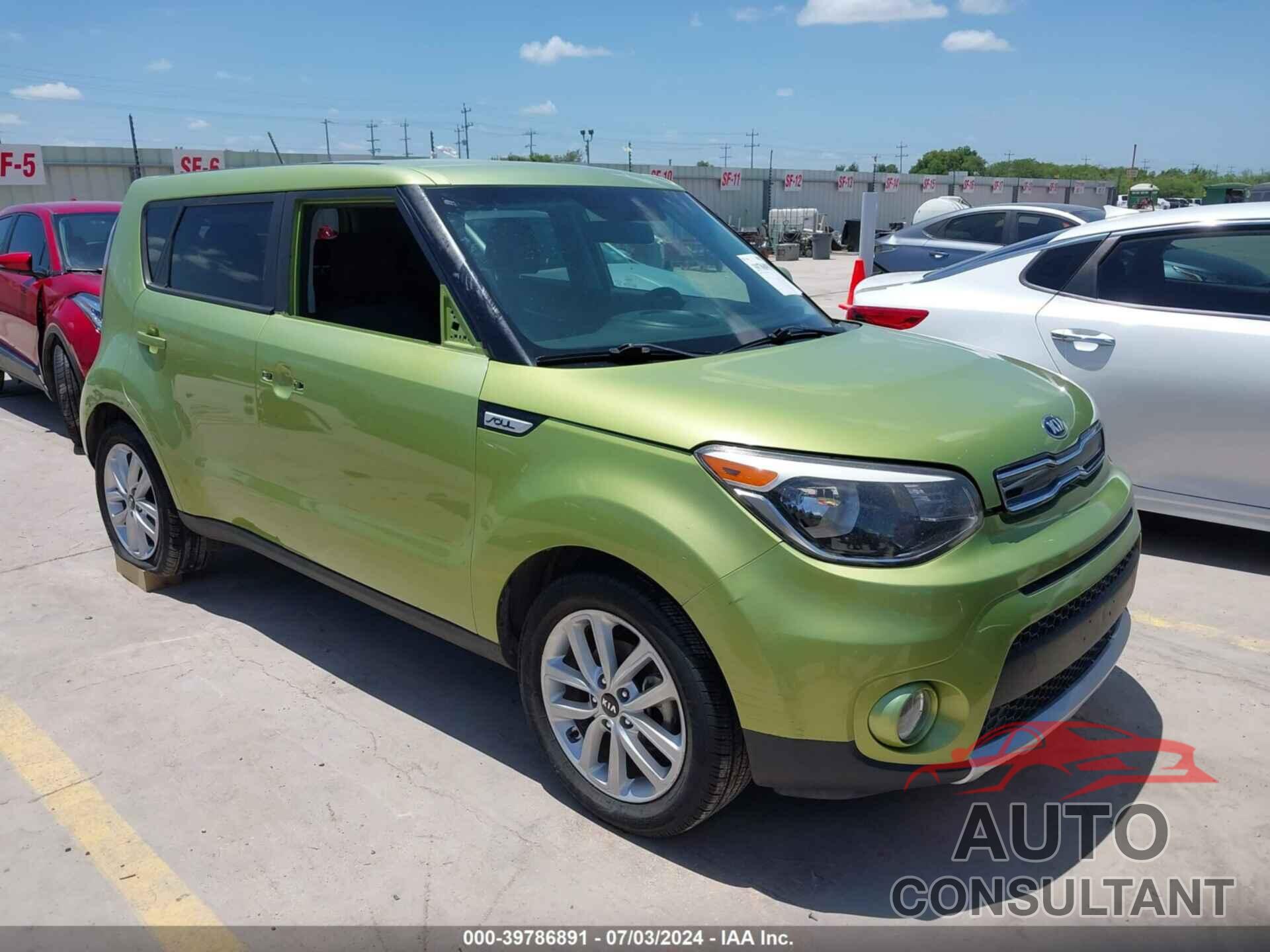 KIA SOUL 2017 - KNDJP3A52H7876955