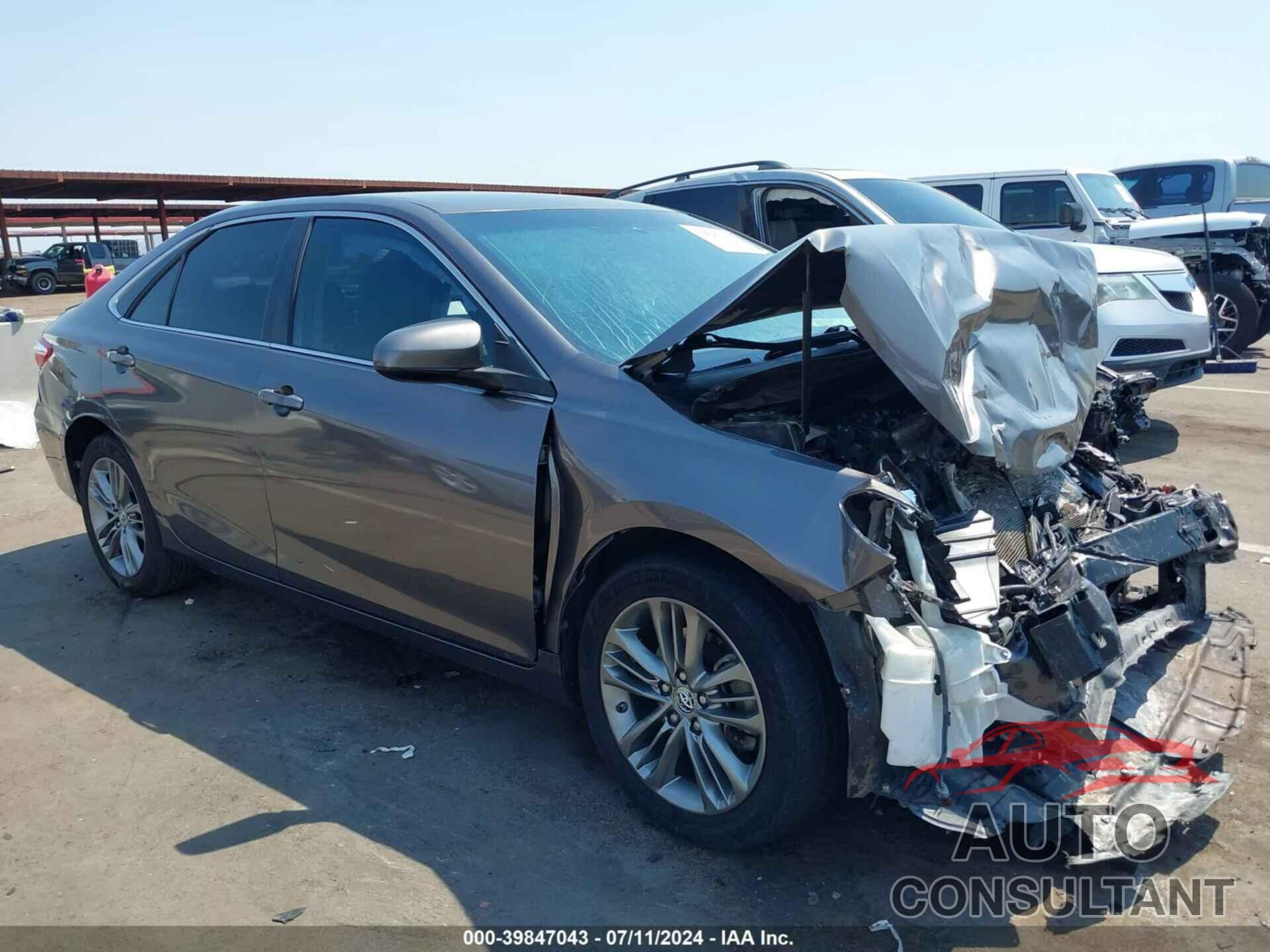 TOYOTA CAMRY 2016 - 4T1BF1FK9GU172855