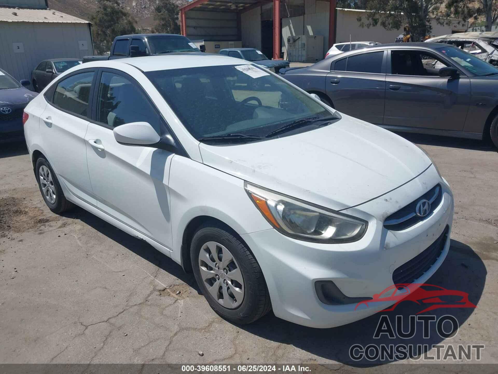 HYUNDAI ACCENT 2016 - KMHCT4AE5GU022919