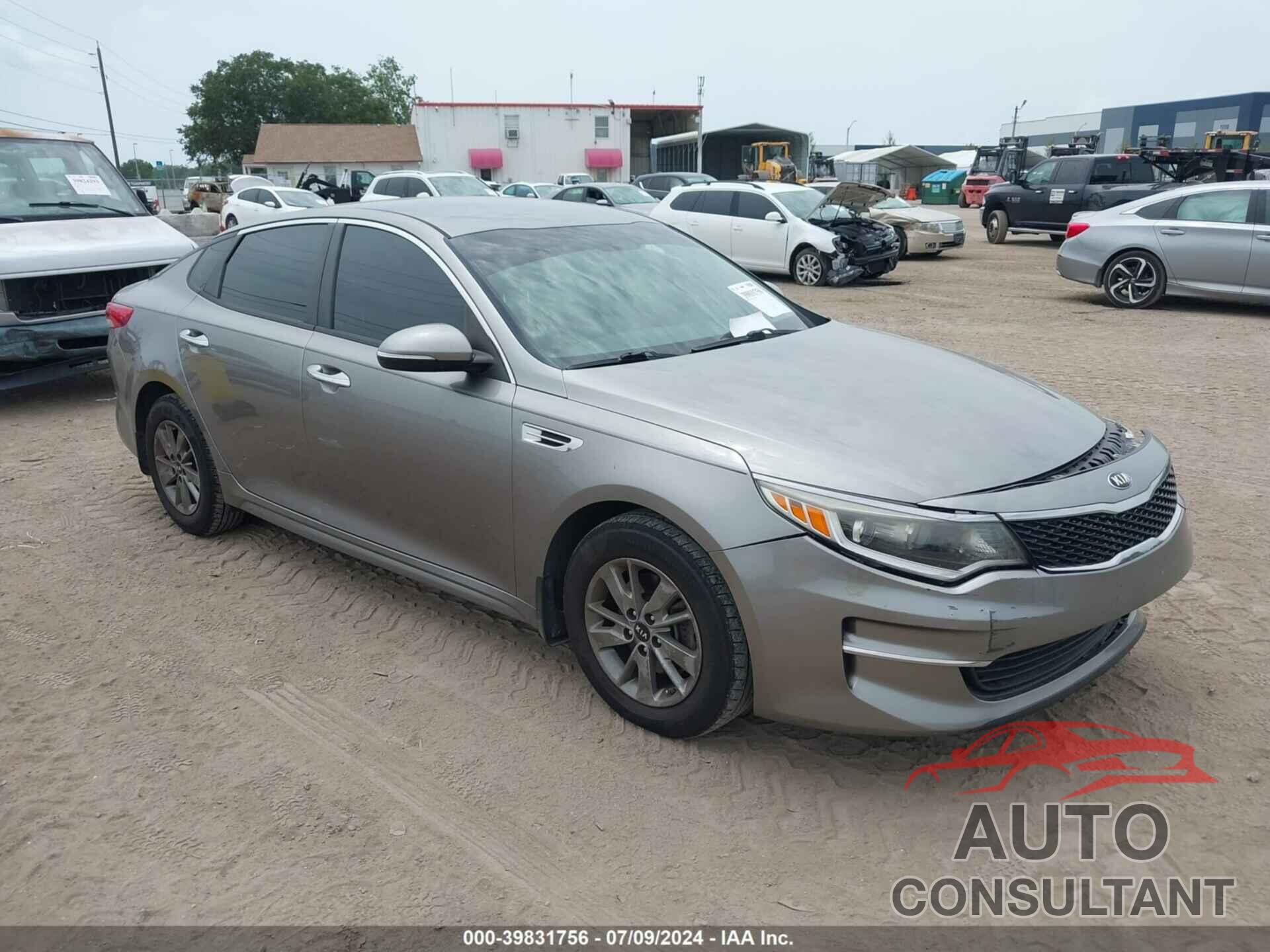 KIA OPTIMA 2016 - 5XXGT4L13GG107943