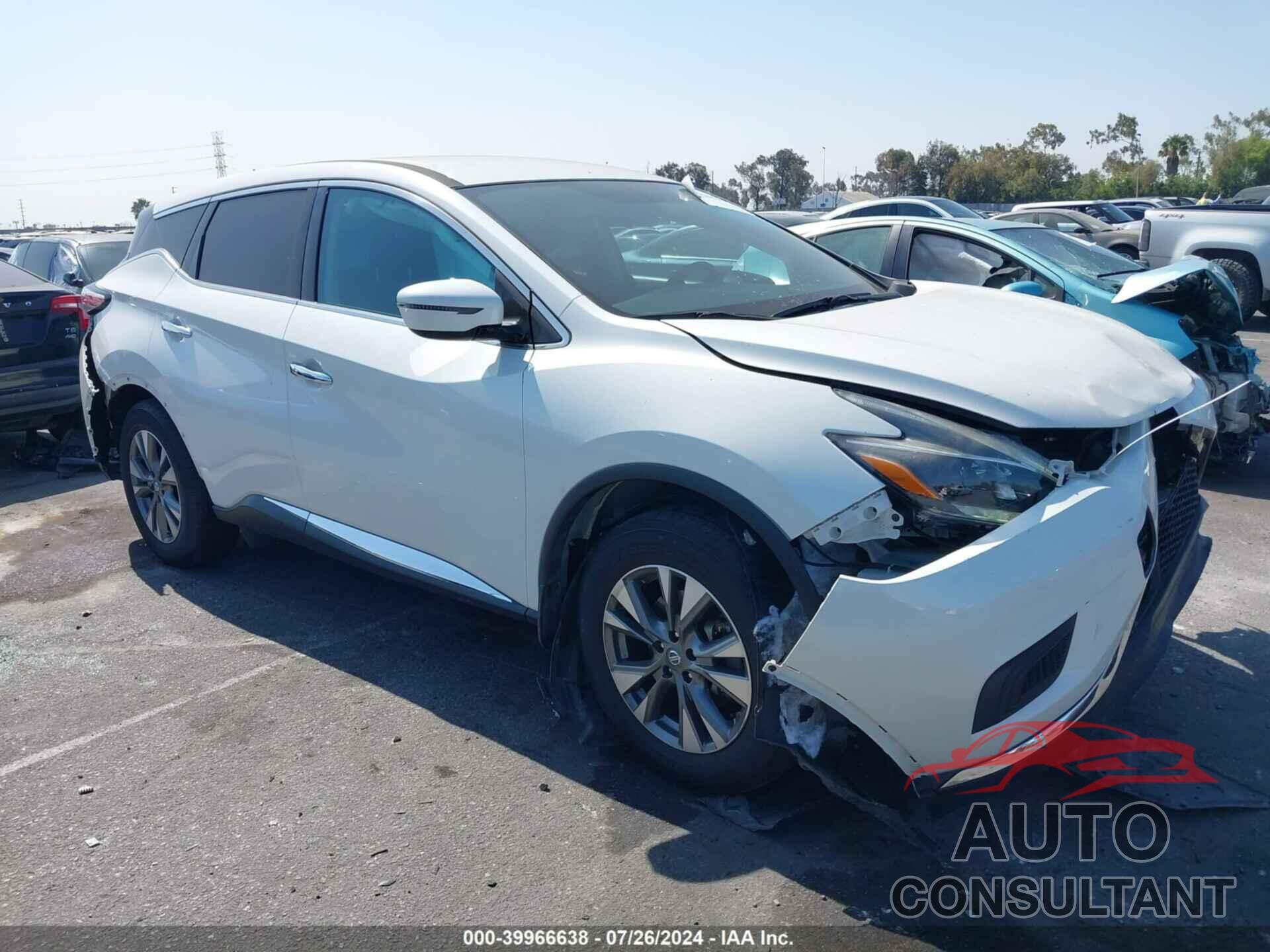 NISSAN MURANO 2018 - 5N1AZ2MG7JN168117