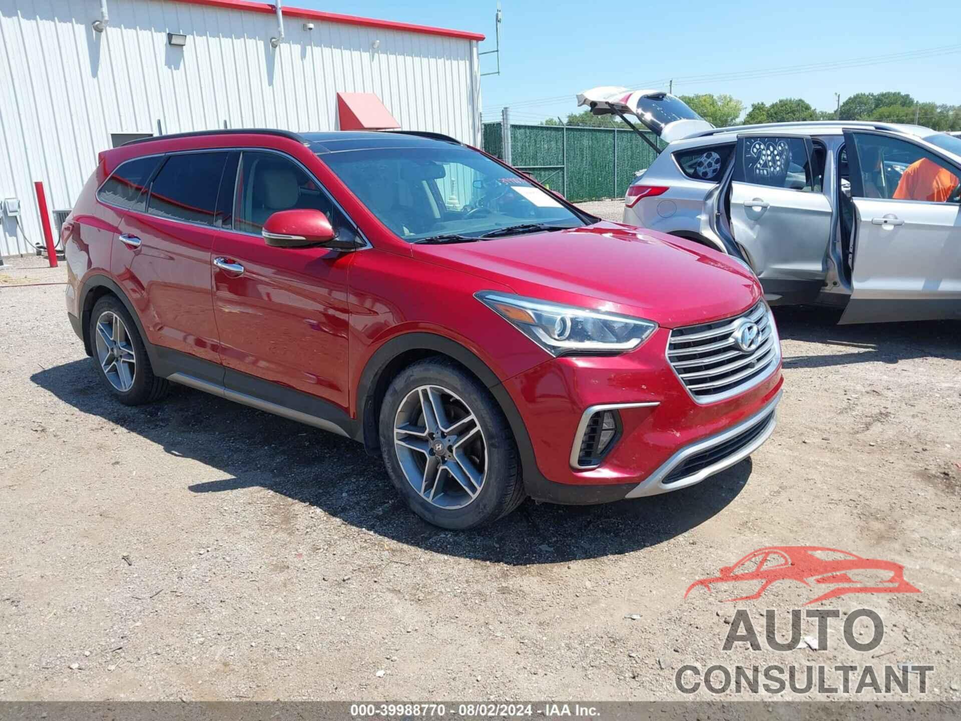 HYUNDAI SANTA FE 2017 - KM8SR4HF5HU205828