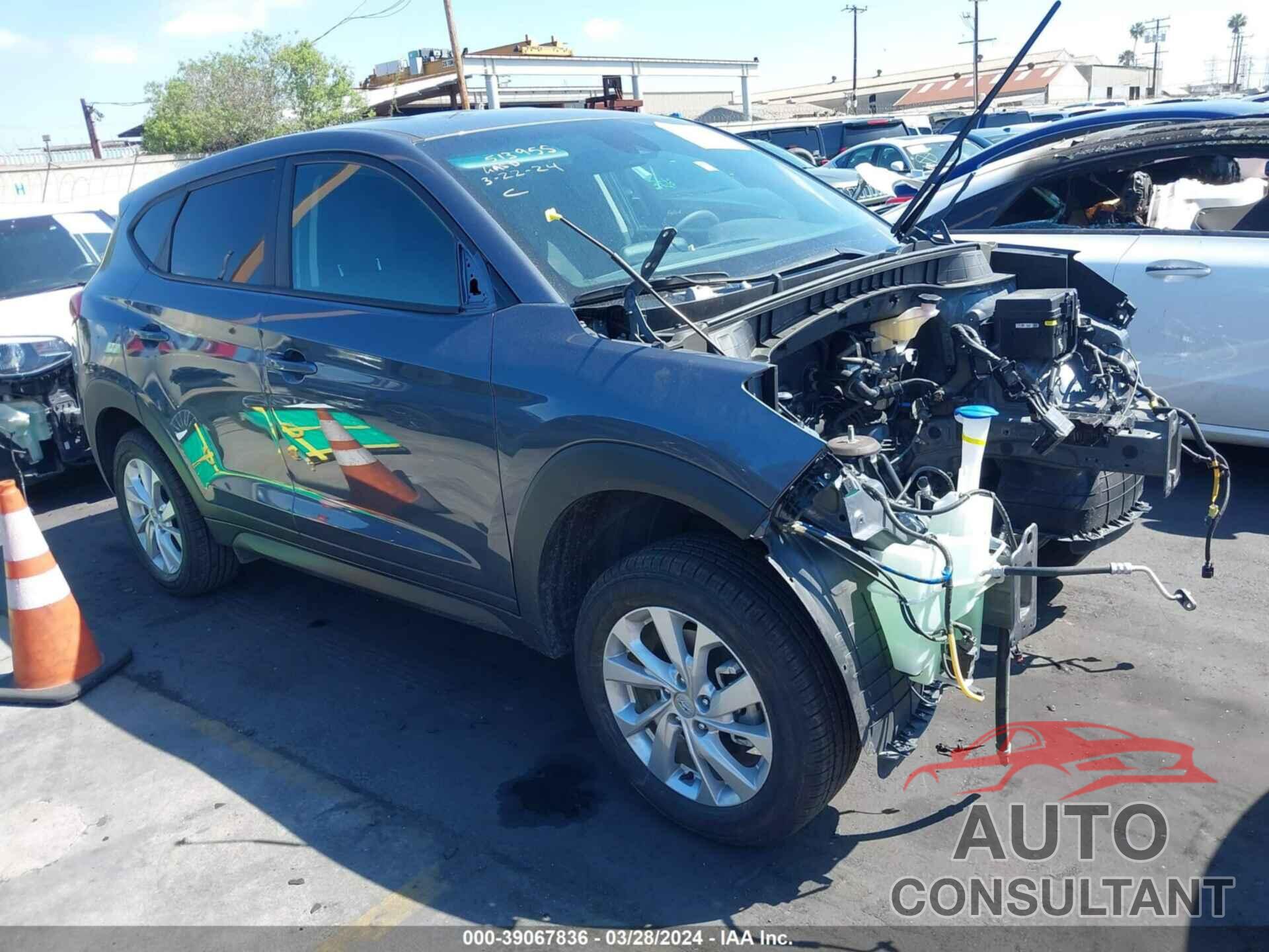 HYUNDAI TUCSON 2021 - KM8J23A48MU384198